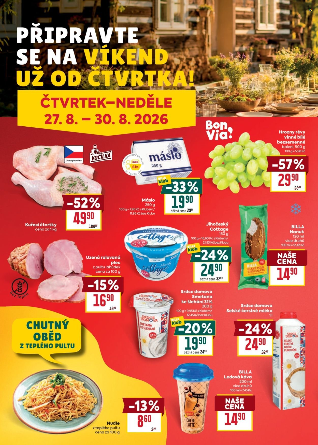BILLA leták - Velký leták