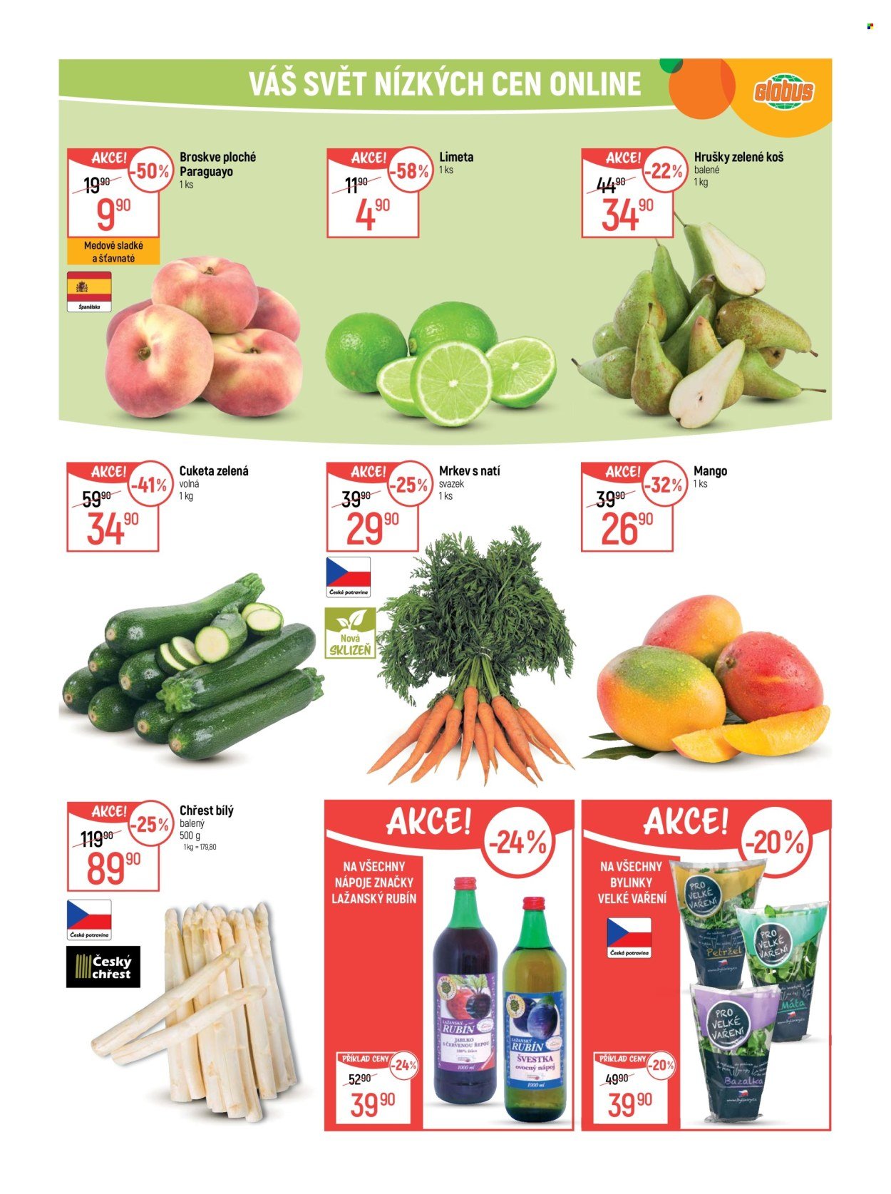 GLOBUS leták - Od středy 3.6.2026