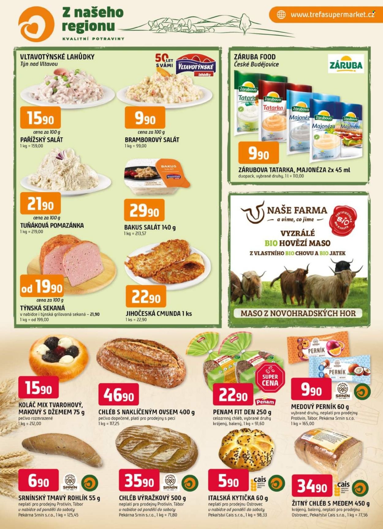 TREFA COOP leták - Od středy 7.10.2026