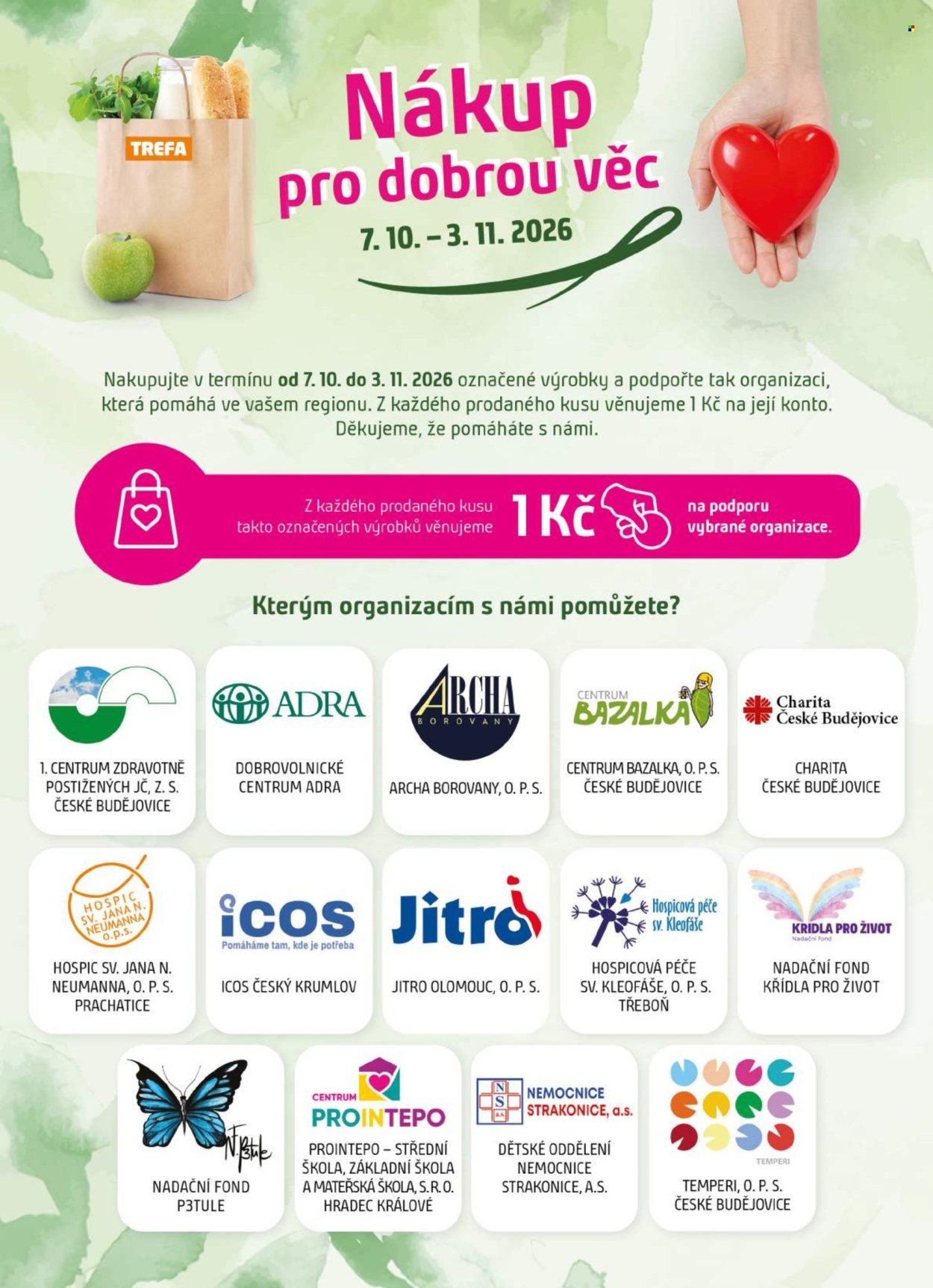 TREFA COOP leták - Od středy 7.10.2026