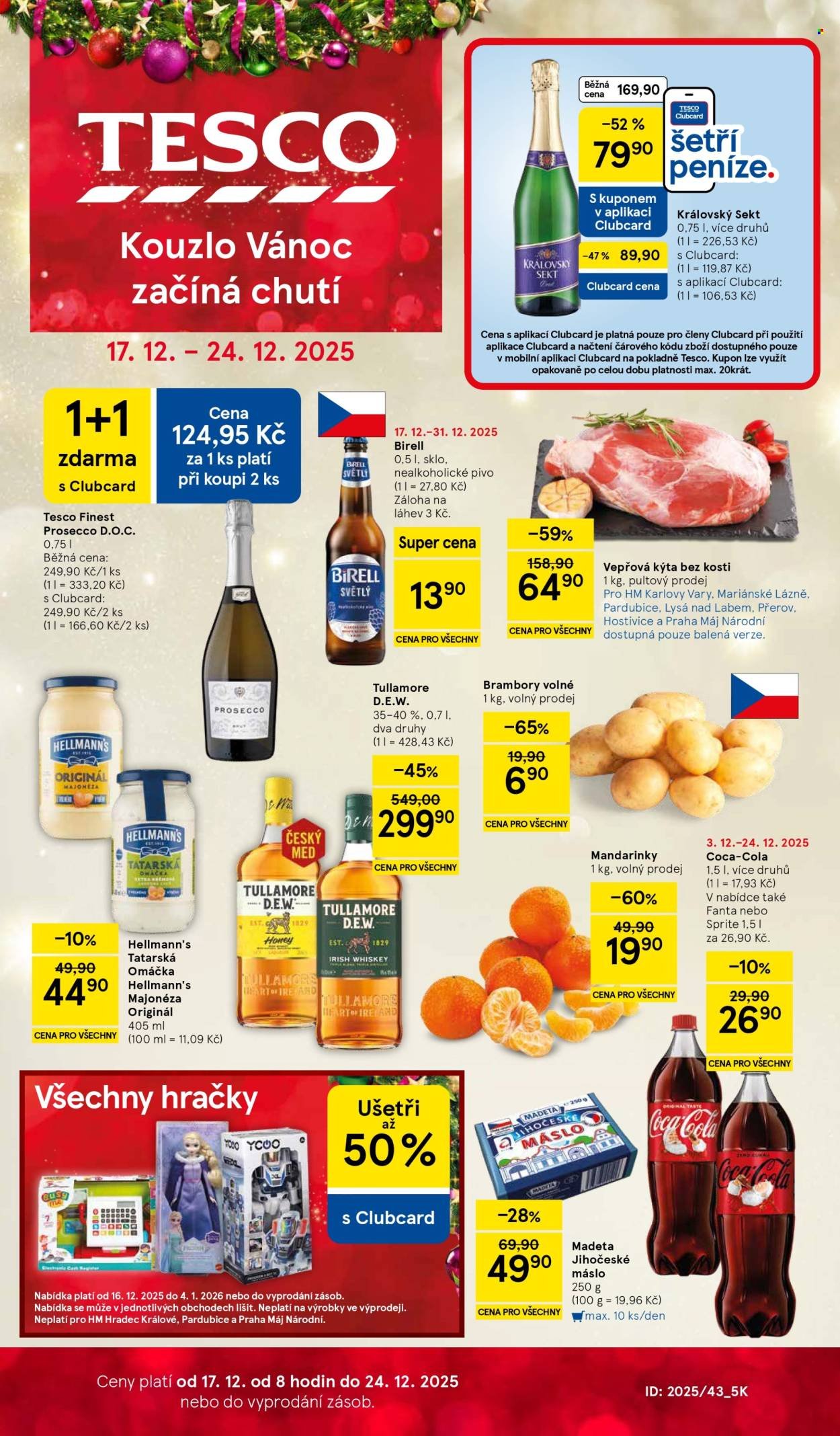 TESCO leták - Kouzlo Vánoc začíná chutí (2025-12-17 - 2025-12-24)