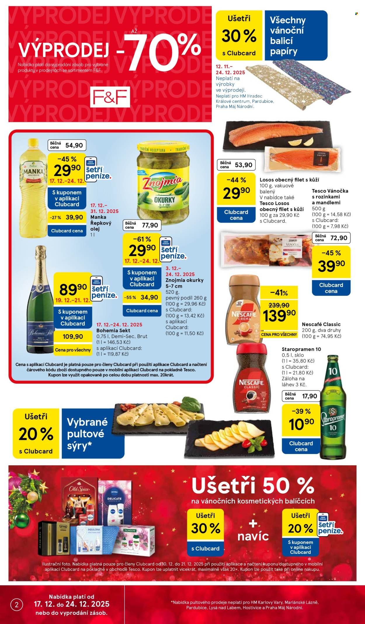 TESCO leták - Kouzlo Vánoc začíná chutí (2025-12-17 - 2025-12-24)