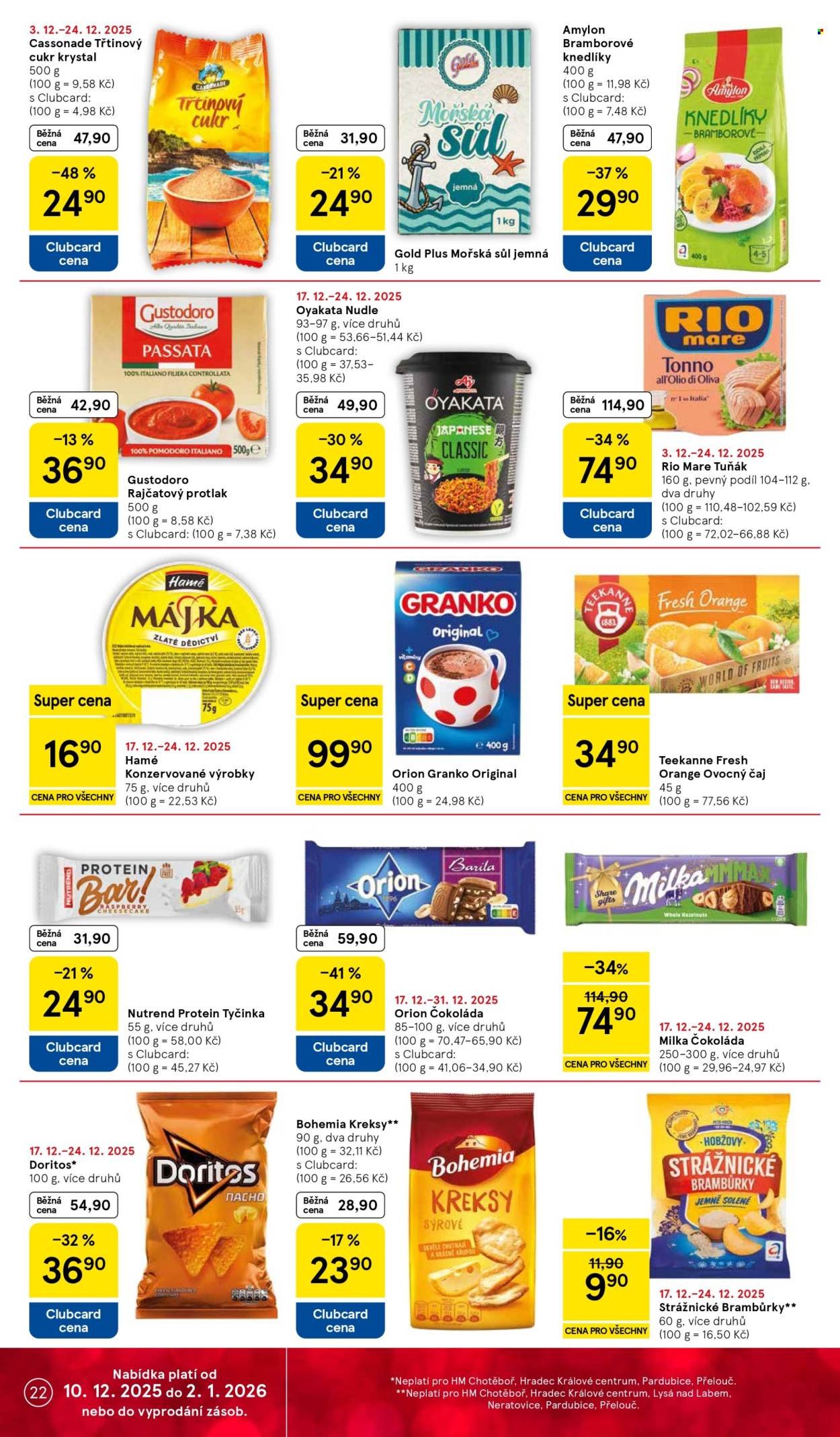 TESCO leták - Kouzlo Vánoc začíná chutí (2025-12-17 - 2025-12-24)