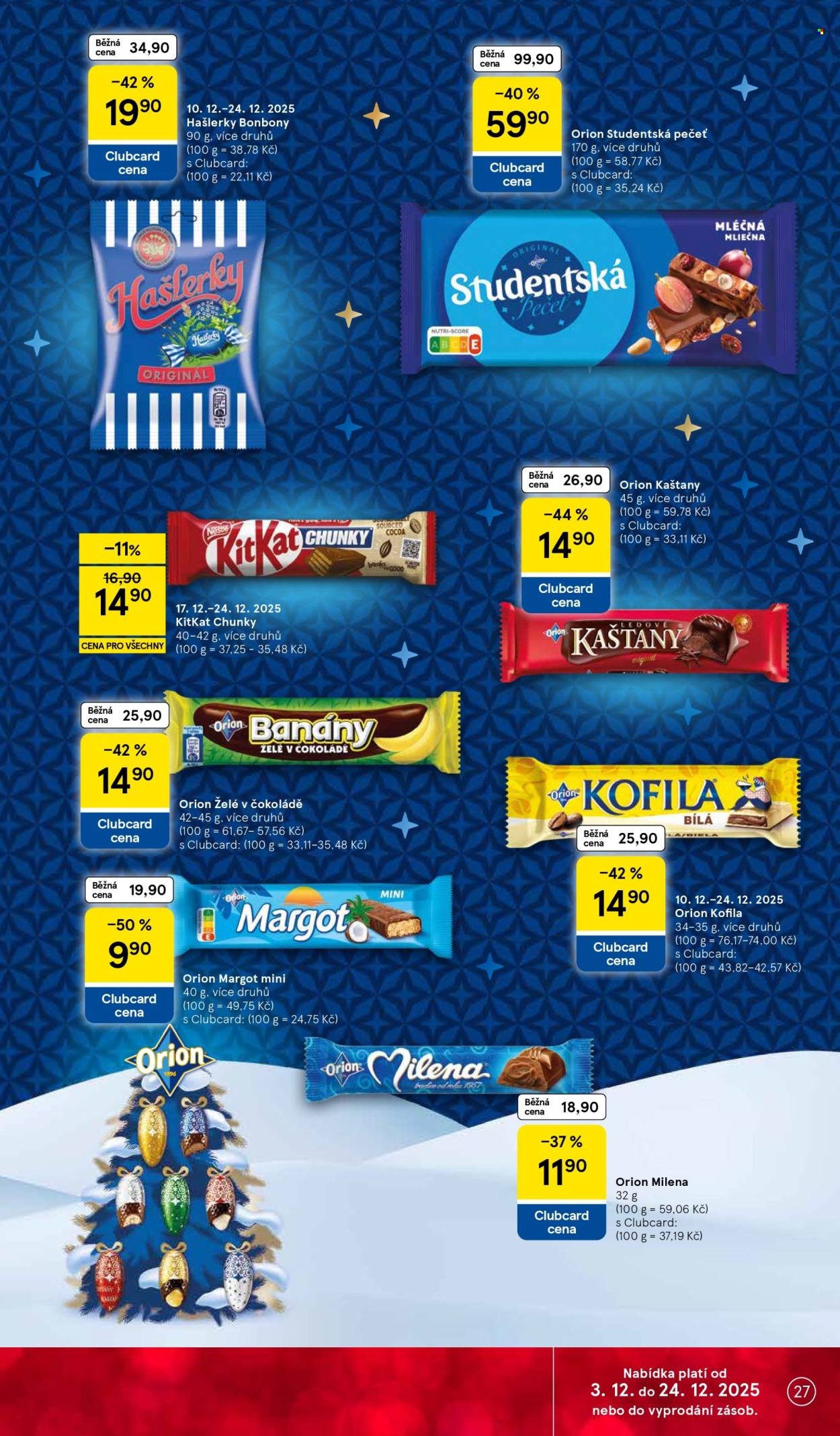 TESCO leták - Kouzlo Vánoc začíná chutí (2025-12-17 - 2025-12-24)