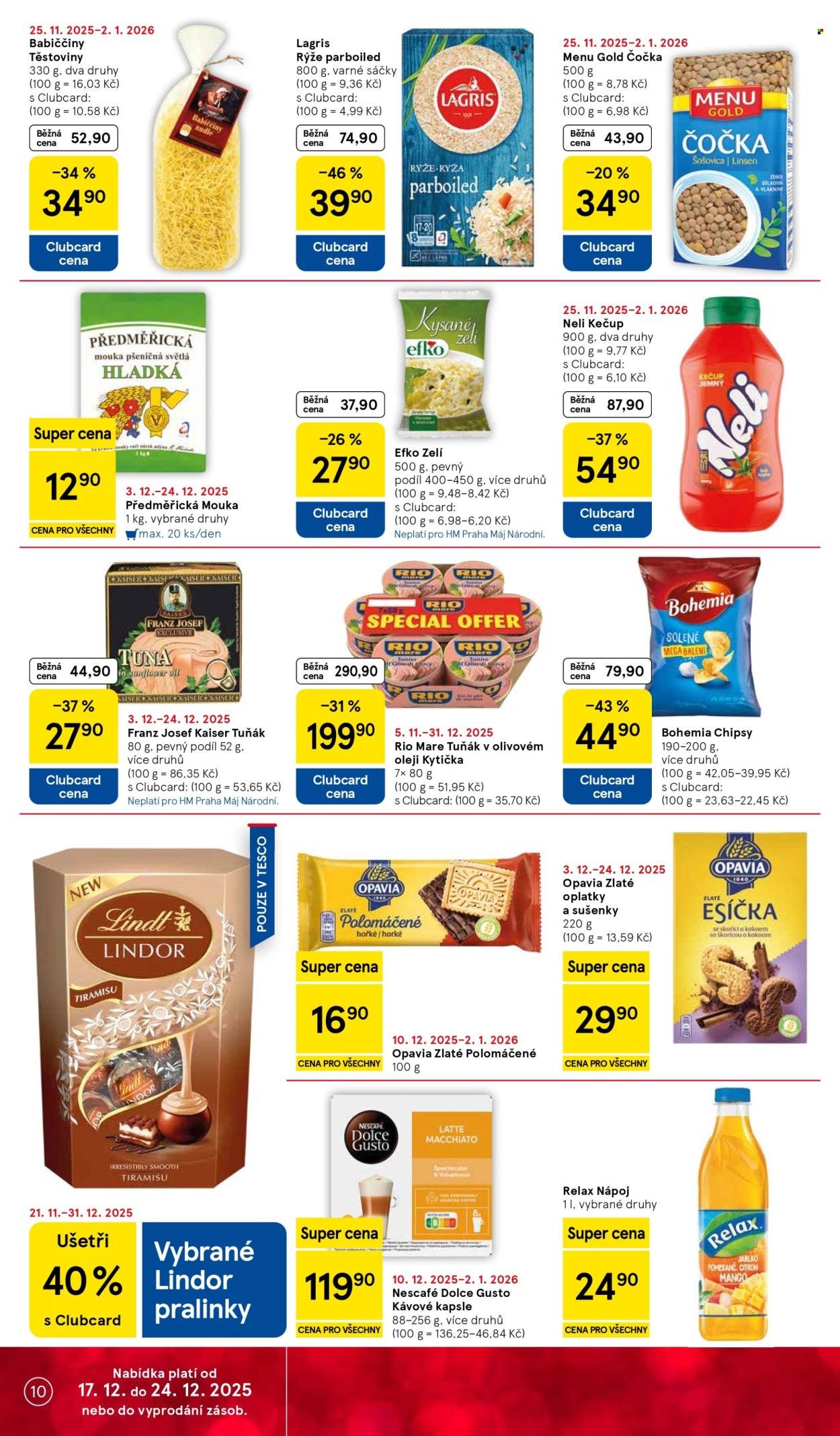 TESCO leták - Kouzlo Vánoc začíná chutí (2025-12-17 - 2025-12-24)