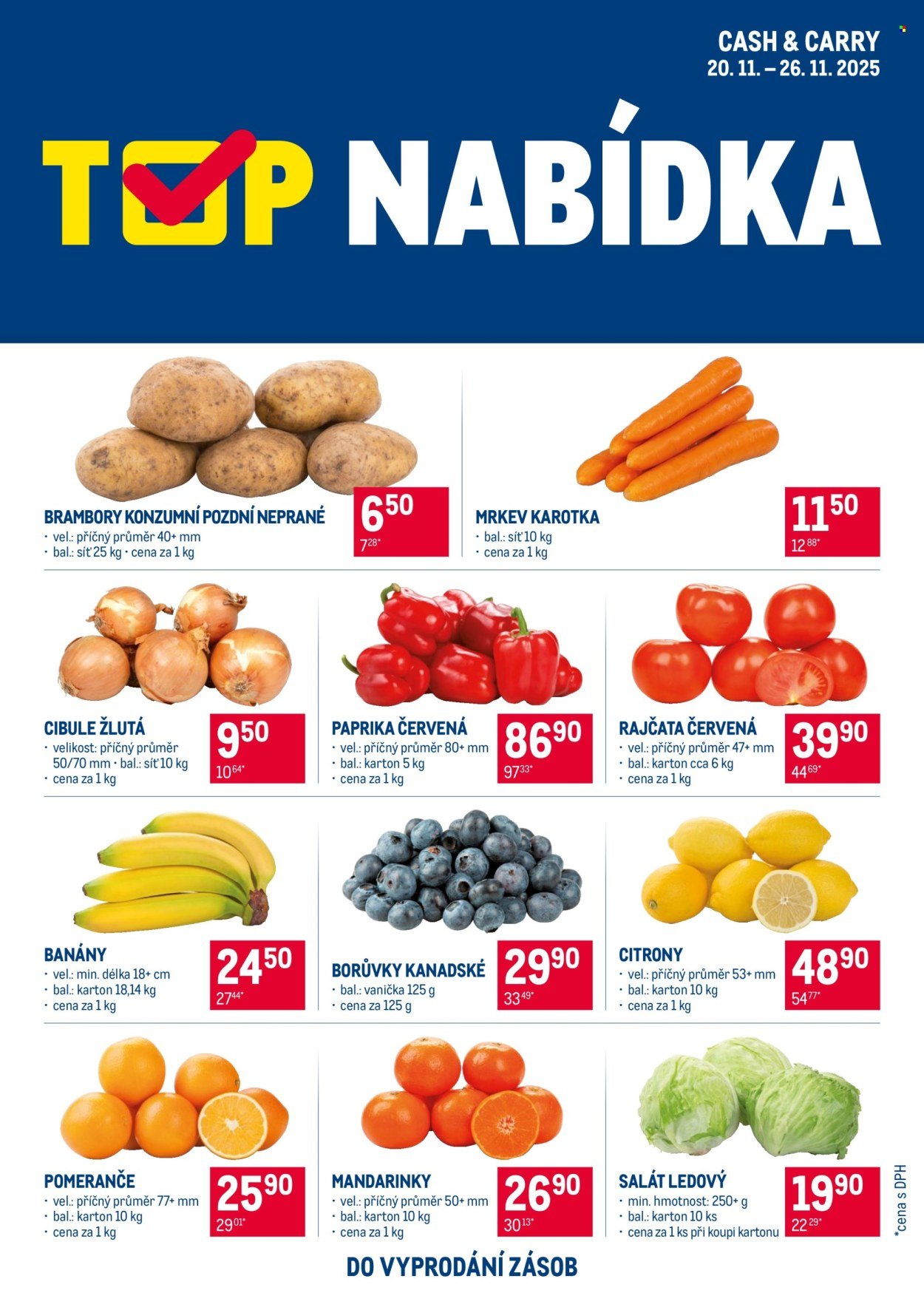 MAKRO leták - TOP ovoce a zelenina (2025-11-20 - 2025-11-26)