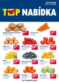 MAKRO leták - TOP ovoce a zelenina (2025-11-20 - 2025-11-26)