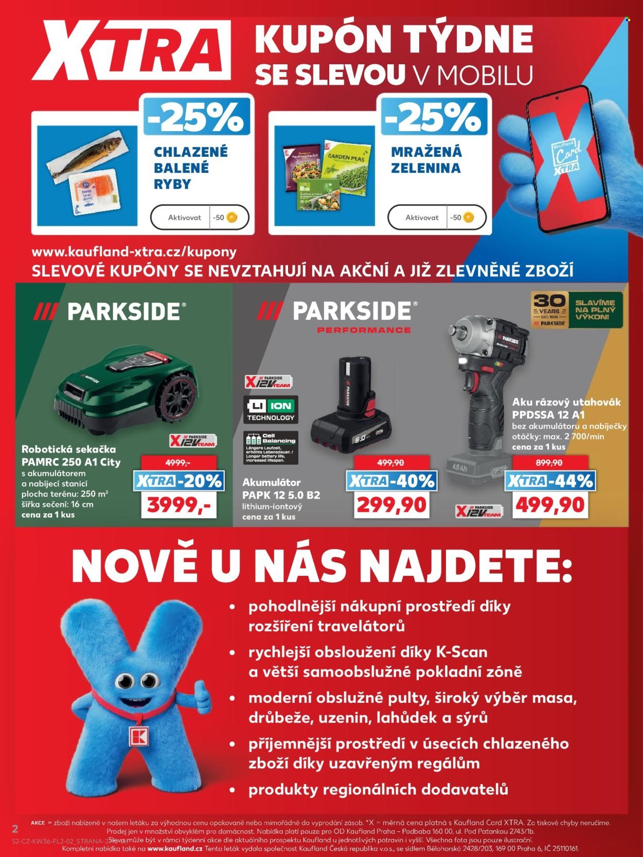 KAUFLAND leták - Prodejna Praha – Podbaba. JSME ZPĚT!