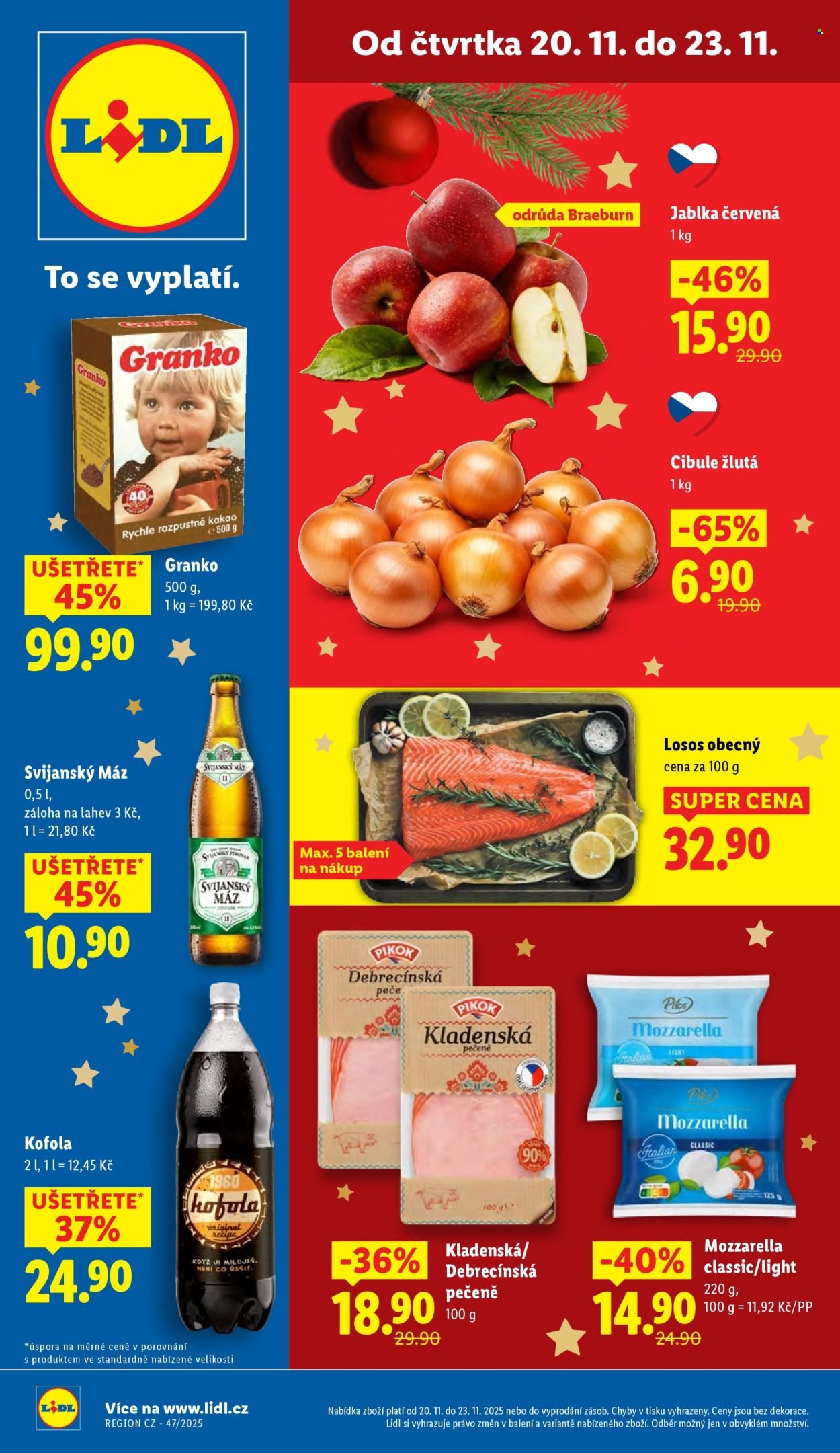 LIDL leták - Od čtvrtka 20.11.2025 (2025-11-20 - 2025-11-23)
