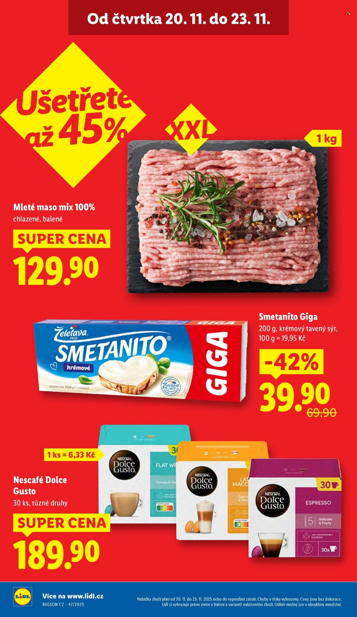 LIDL leták - Od čtvrtka 20.11.2025 (2025-11-20 - 2025-11-23)