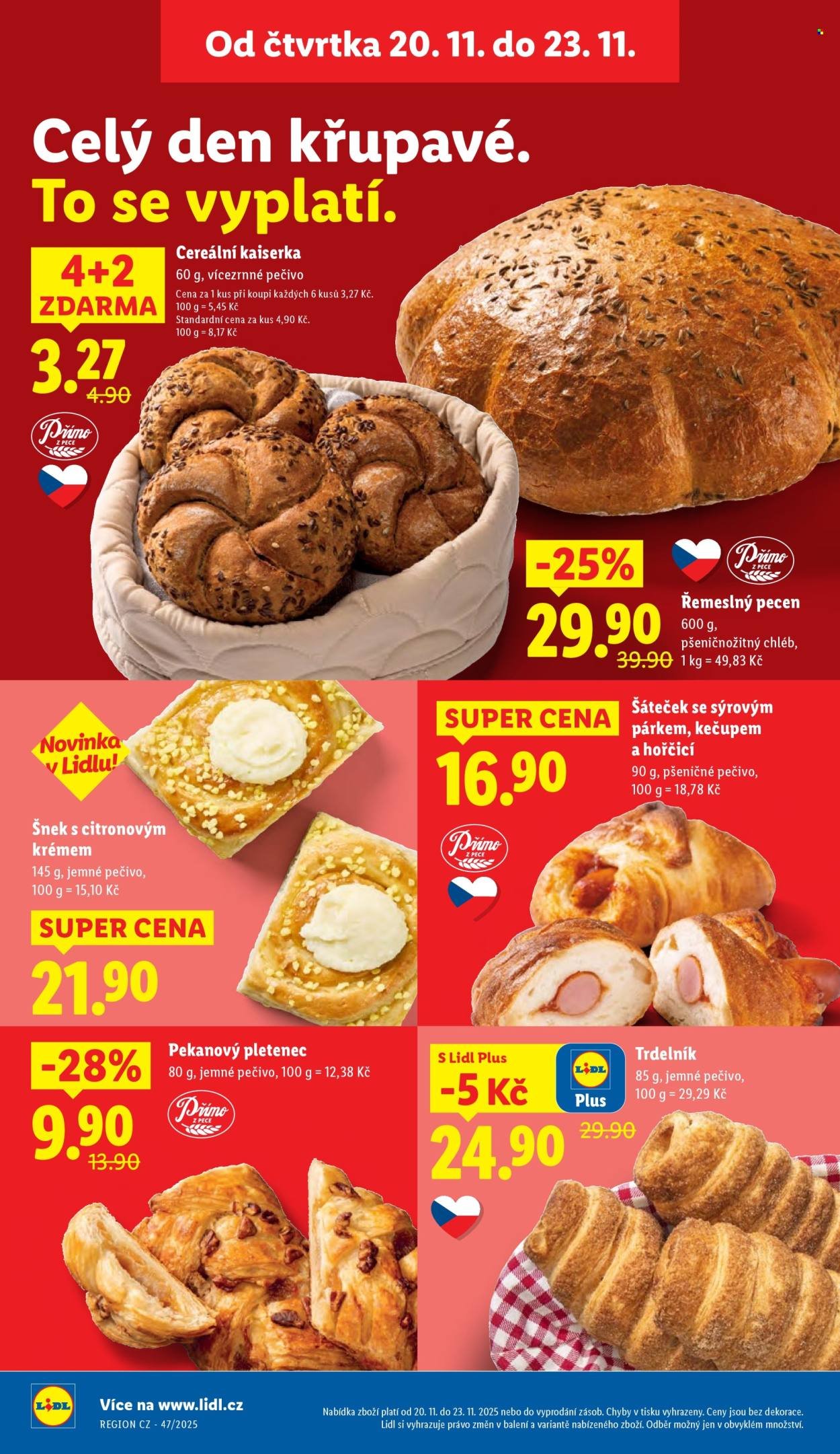 LIDL leták - Od čtvrtka 20.11.2025 (2025-11-20 - 2025-11-23)