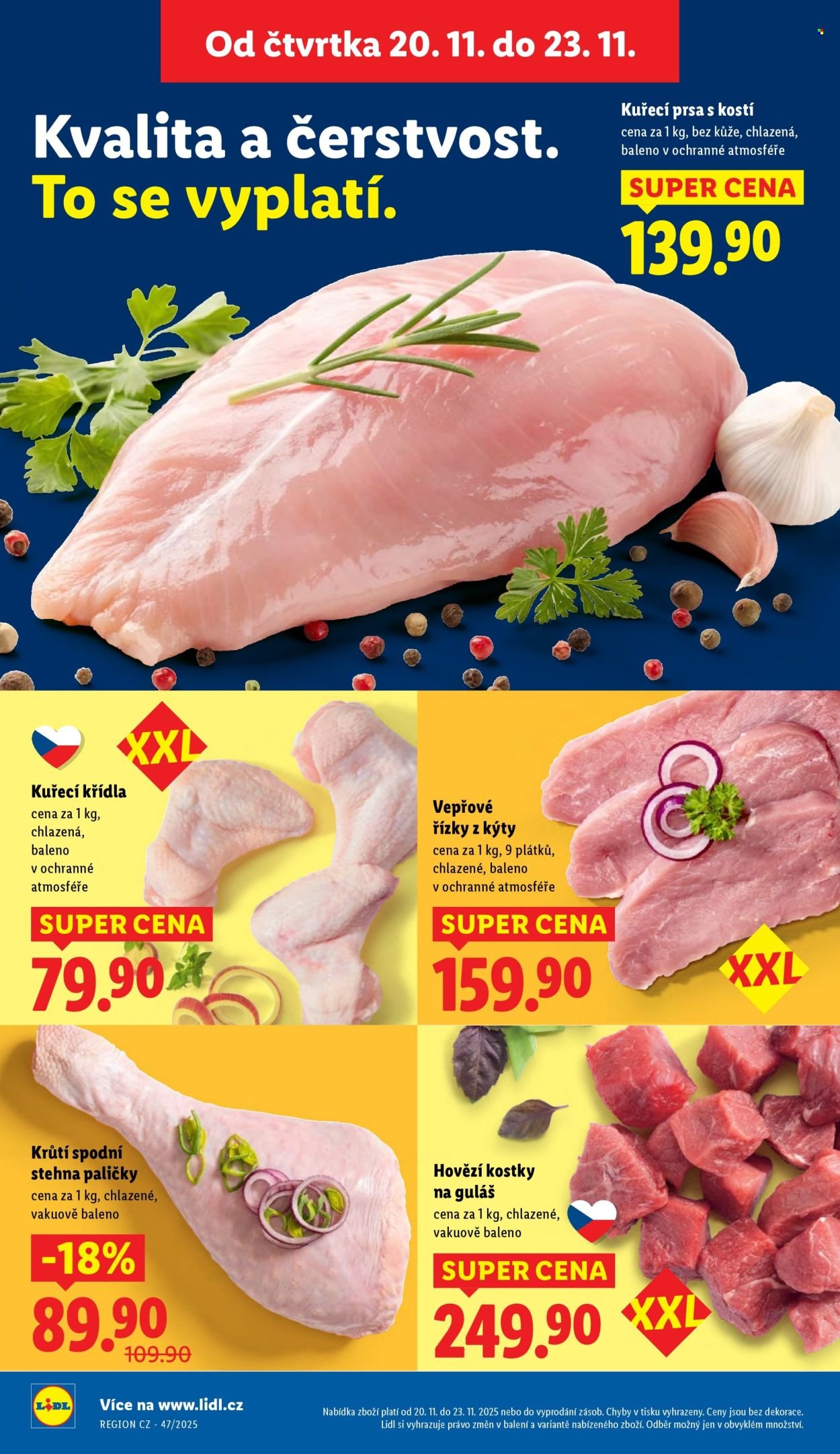 LIDL leták - Od čtvrtka 20.11.2025 (2025-11-20 - 2025-11-23)