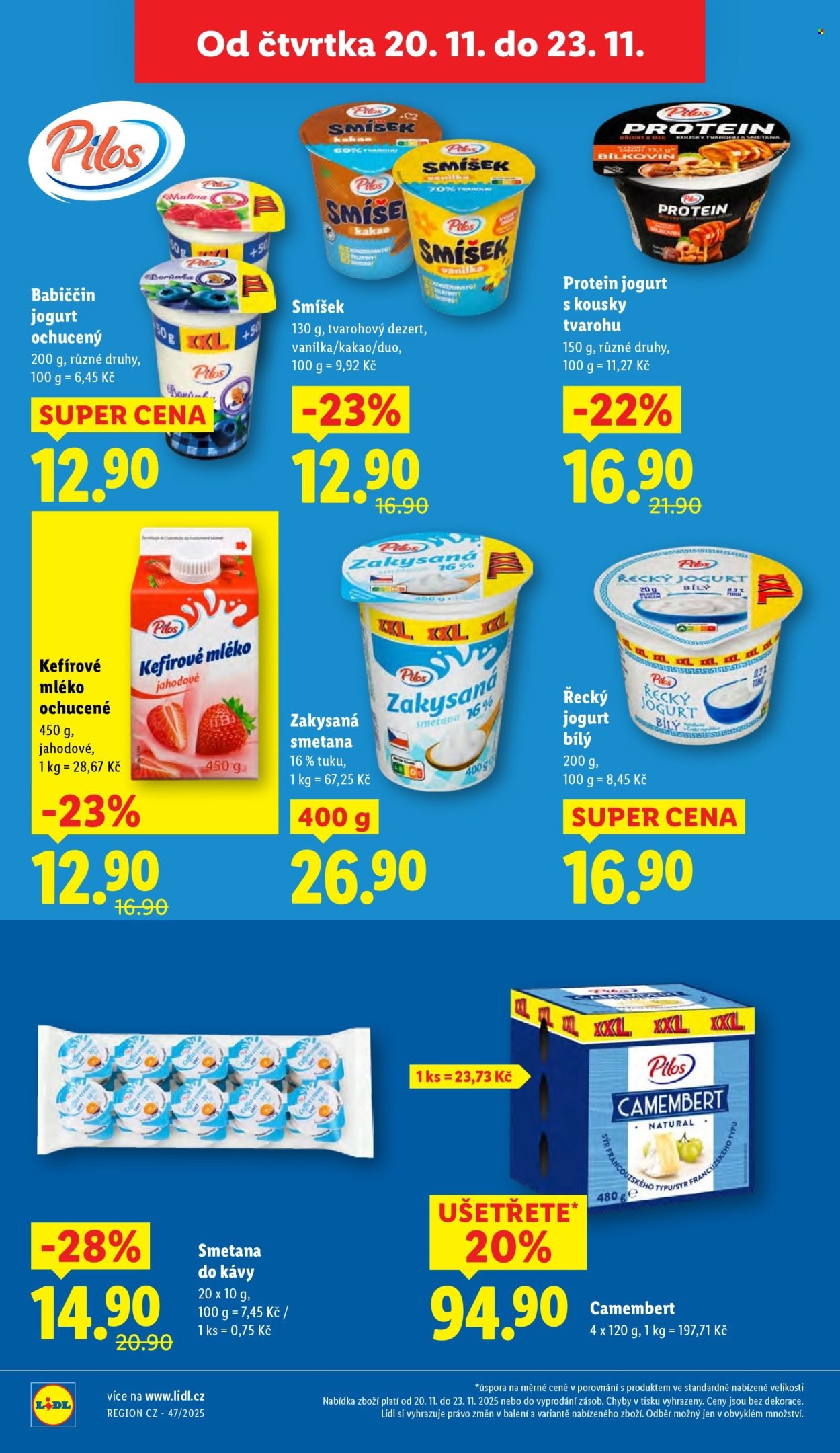 LIDL leták - Od čtvrtka 20.11.2025 (2025-11-20 - 2025-11-23)