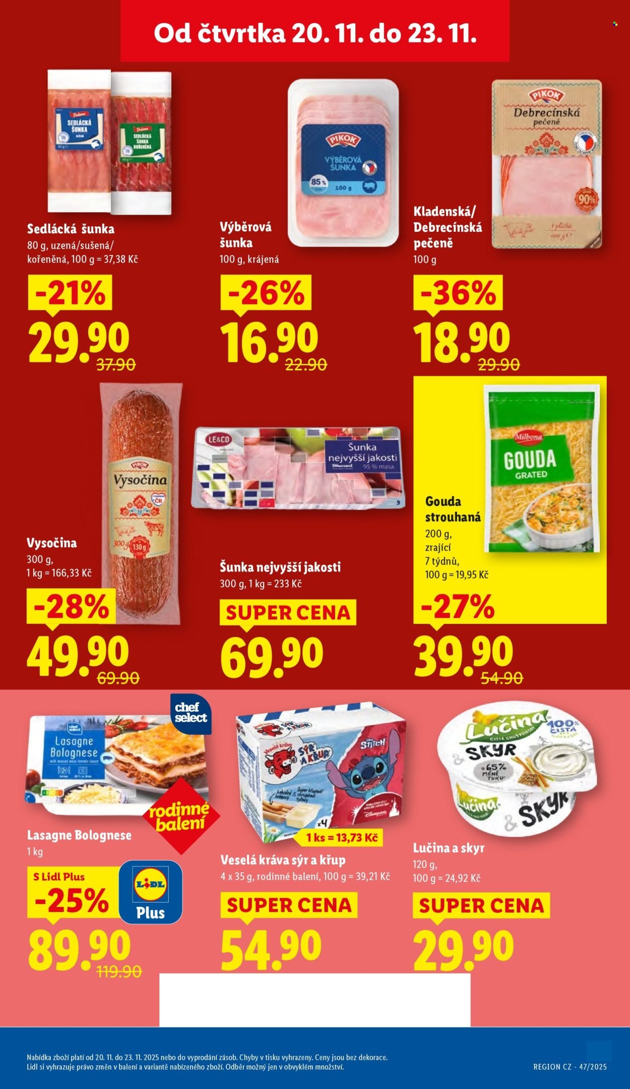 LIDL leták - Od čtvrtka 20.11.2025 (2025-11-20 - 2025-11-23)