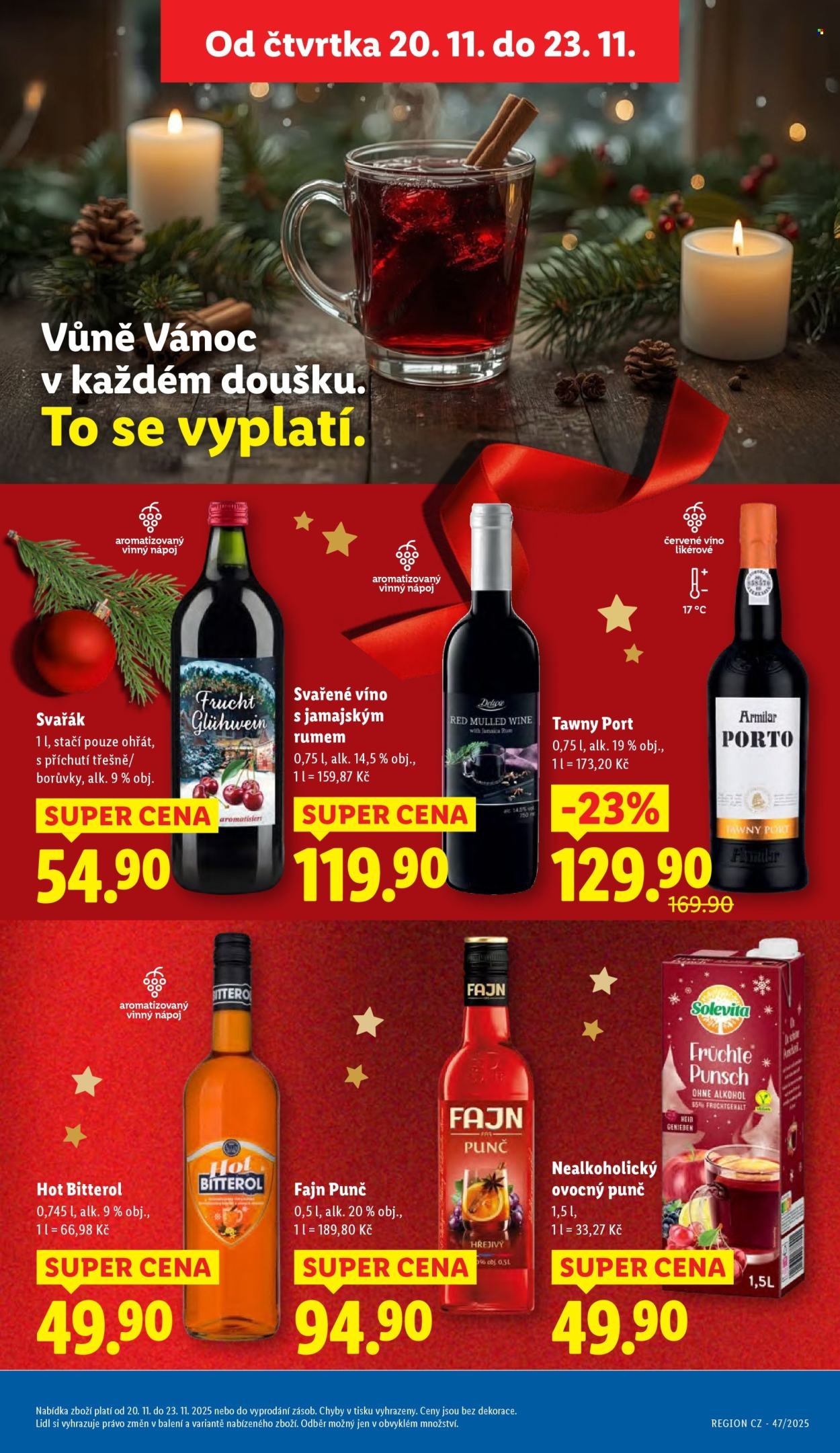 LIDL leták - Od čtvrtka 20.11.2025 (2025-11-20 - 2025-11-23)