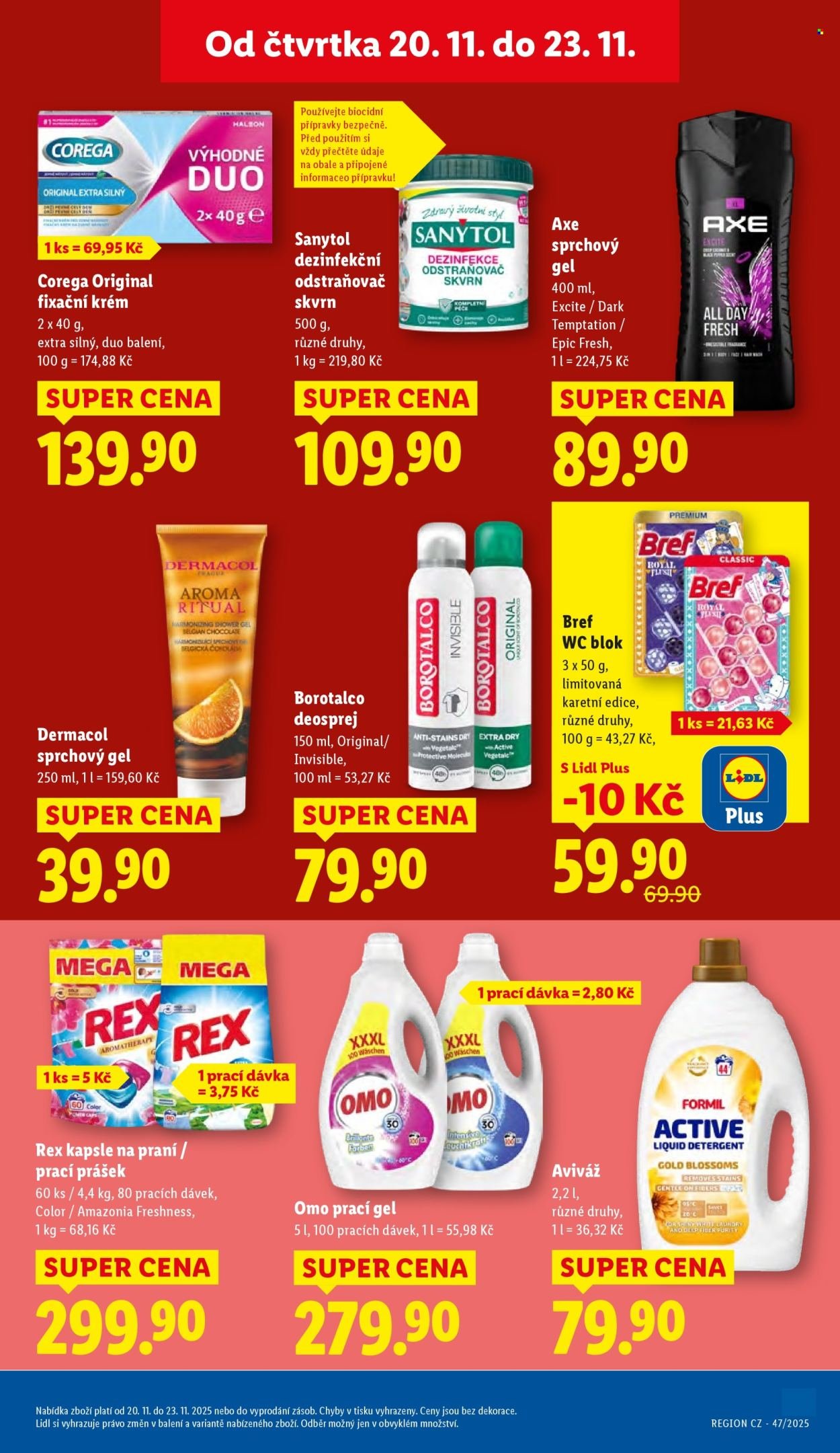 LIDL leták - Od čtvrtka 20.11.2025 (2025-11-20 - 2025-11-23)