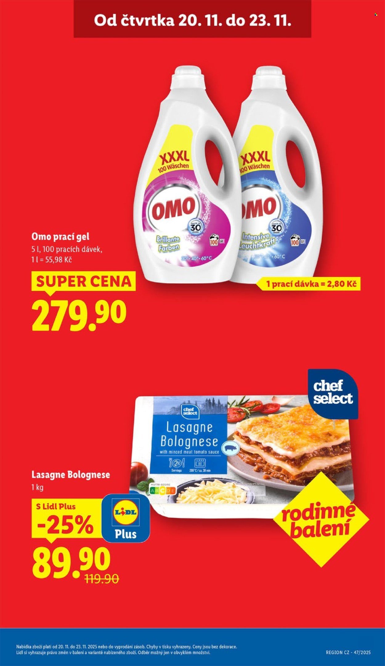 LIDL leták - Od čtvrtka 20.11.2025 (2025-11-20 - 2025-11-23)