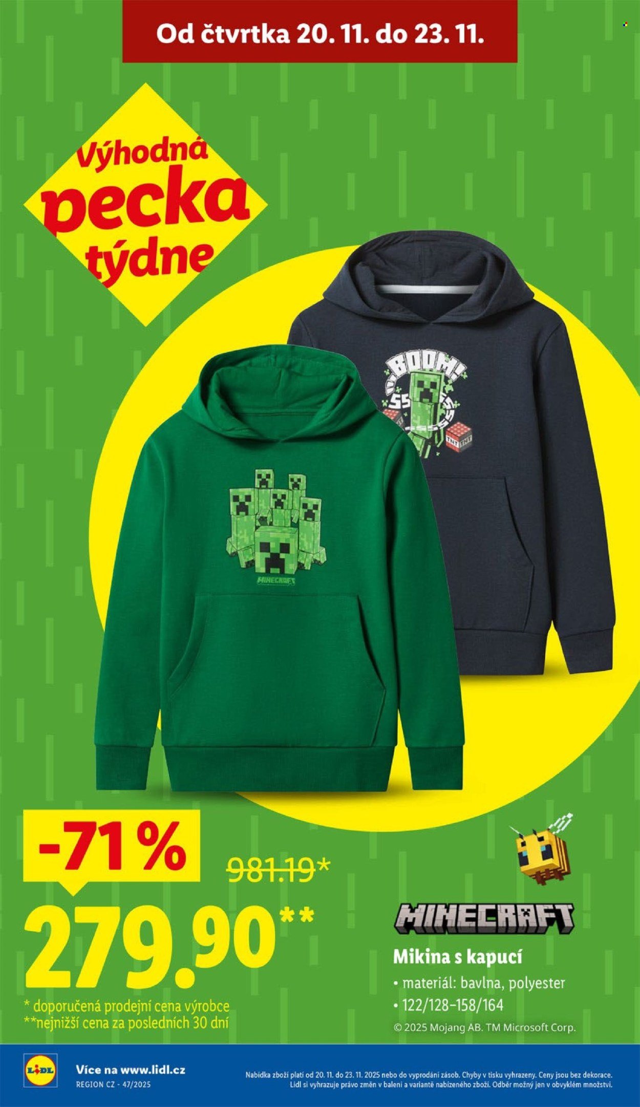 LIDL leták - Od čtvrtka 20.11.2025 (2025-11-20 - 2025-11-23)