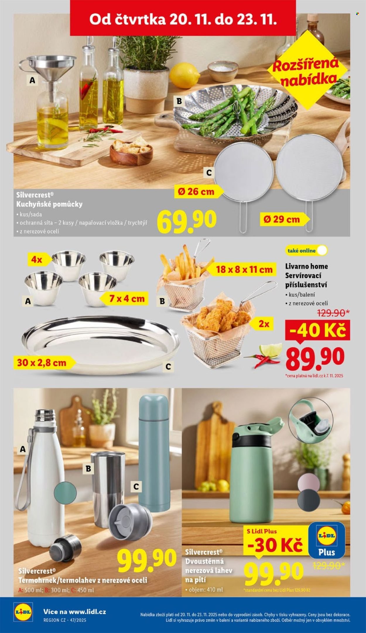 LIDL leták - Od čtvrtka 20.11.2025 (2025-11-20 - 2025-11-23)