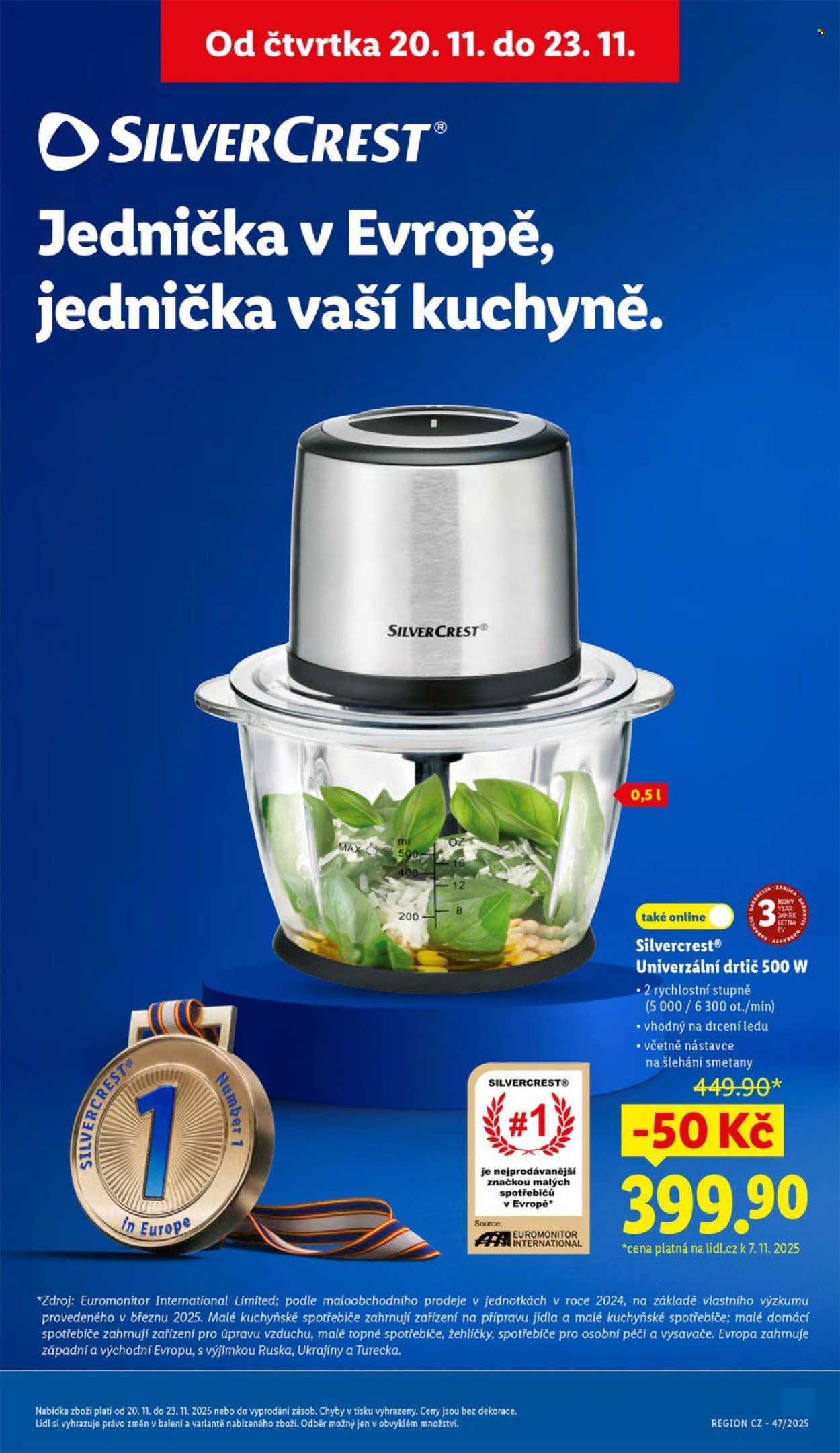 LIDL leták - Od čtvrtka 20.11.2025 (2025-11-20 - 2025-11-23)