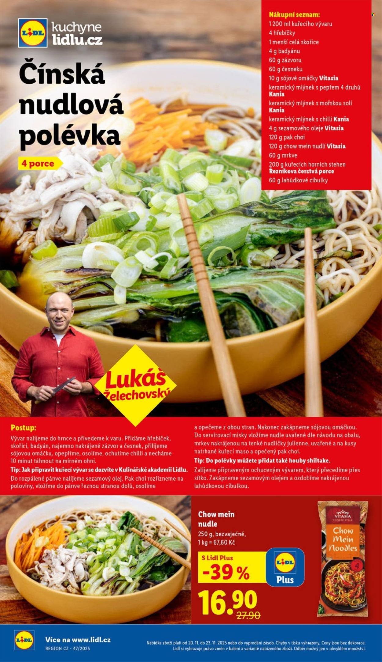 LIDL leták - Od čtvrtka 20.11.2025 (2025-11-20 - 2025-11-23)