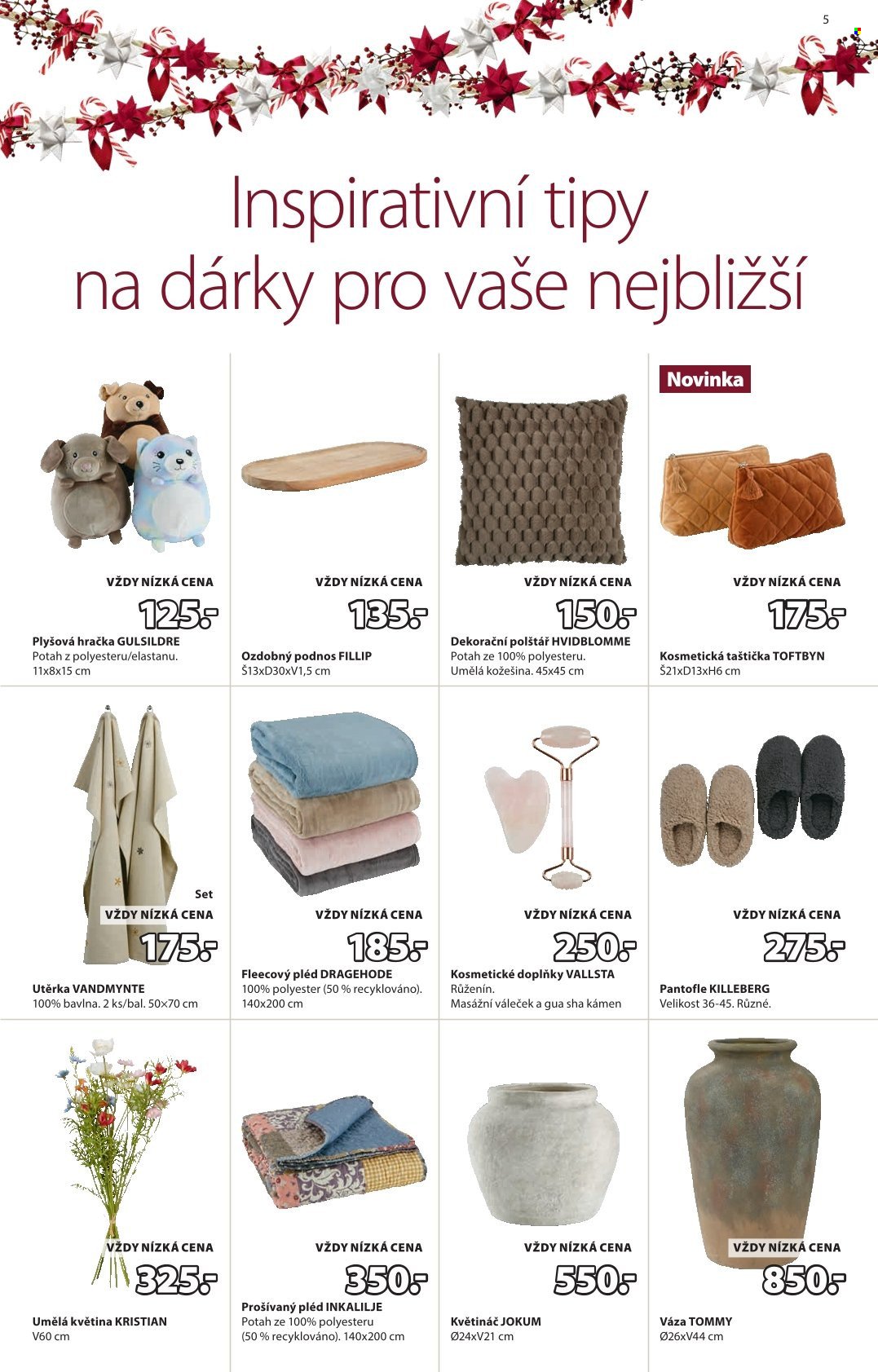 JYSK leták - Skvělá vánoční nabídka (2025-11-24 - 2025-12-24)