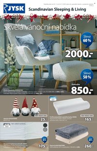 JYSK leták - Skvělá vánoční nabídka (2025-11-24 - 2025-12-24)
