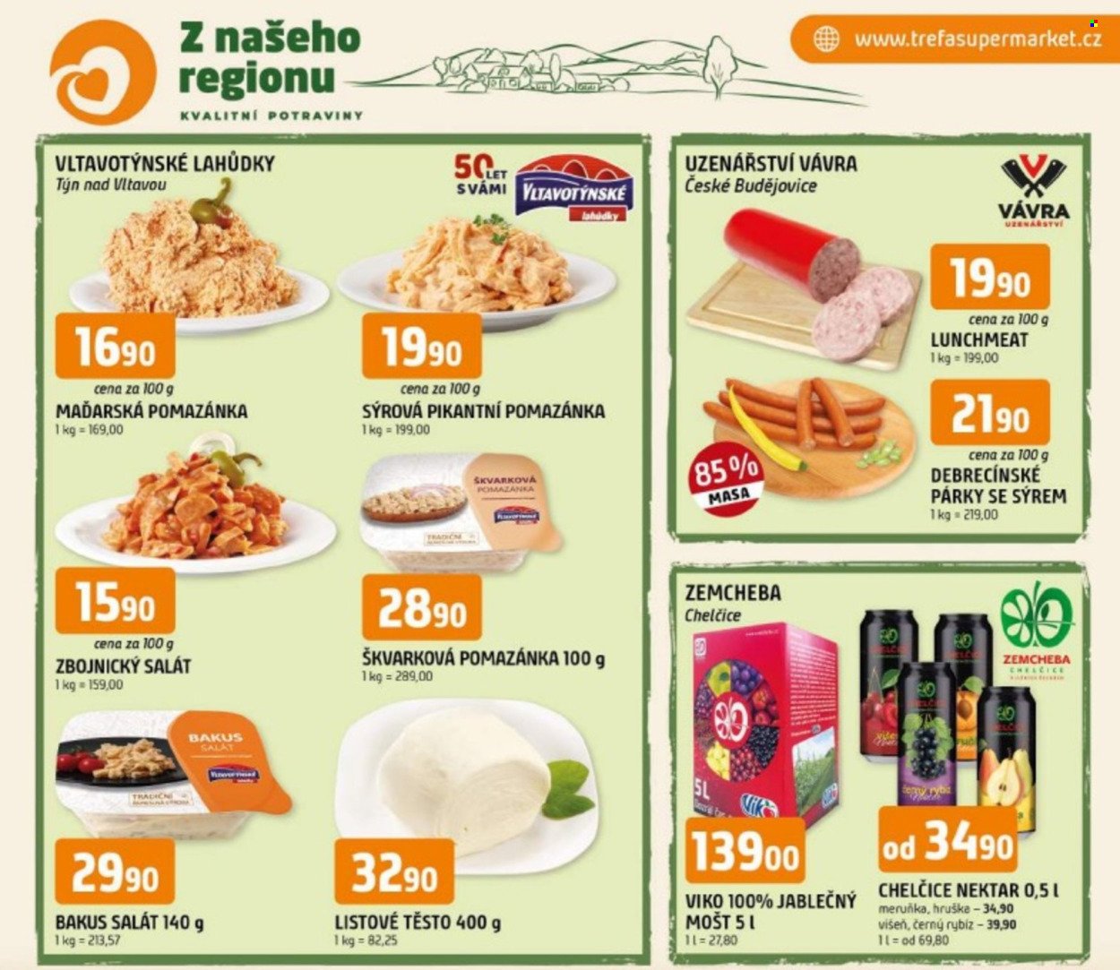 TREFA COOP leták - Od středy 14.10.2026