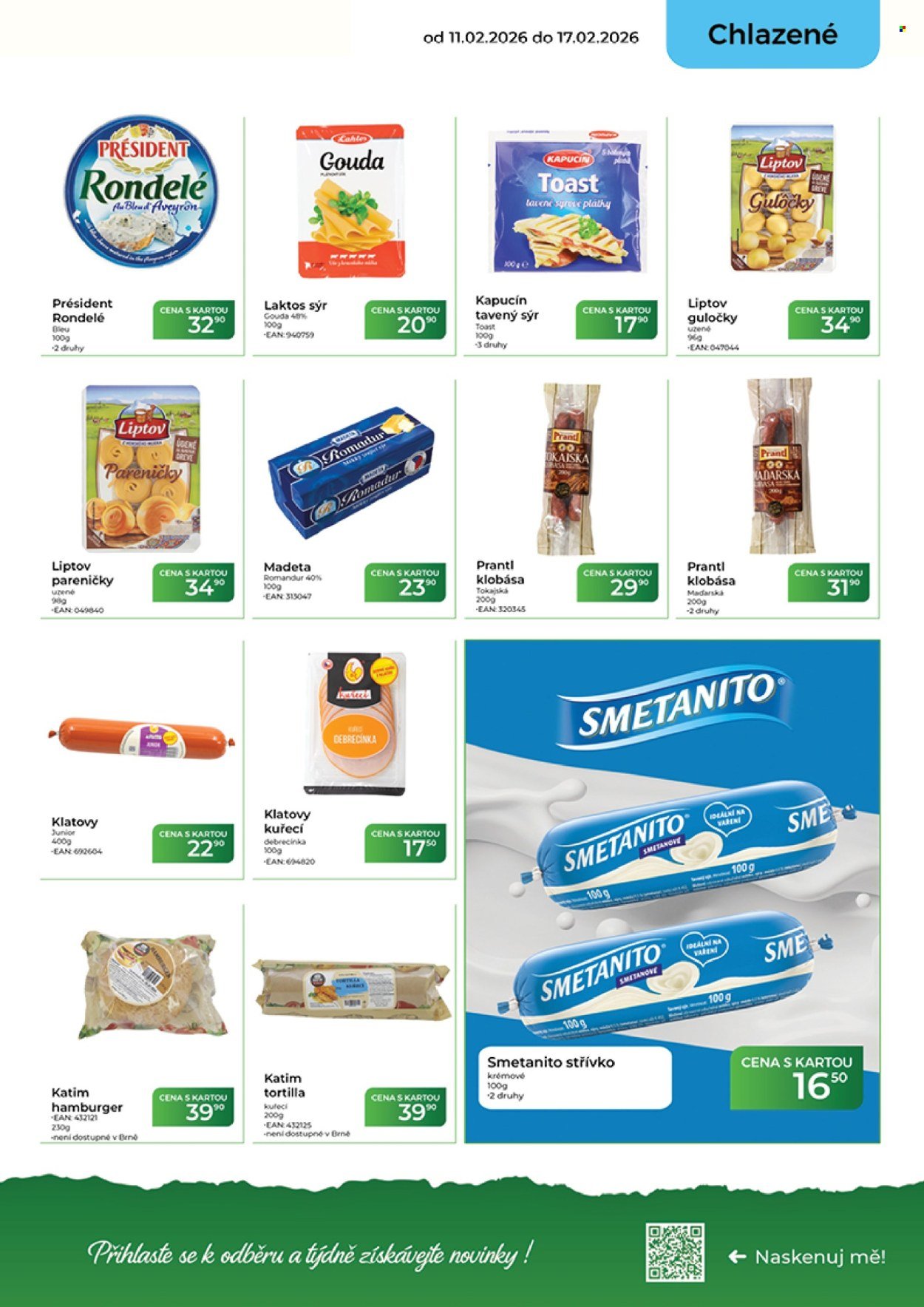 TAMDA FOODS leták - Od středy 11.2.2026 (2026-02-11 - 2026-02-17)