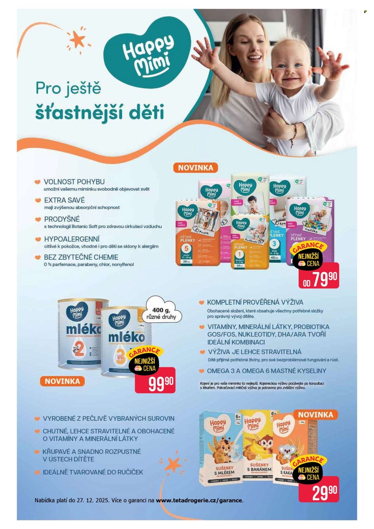 TETA DROGERIE leták - Od čtvrtka 4.12.2025 (2025-12-04 - 2025-12-27)