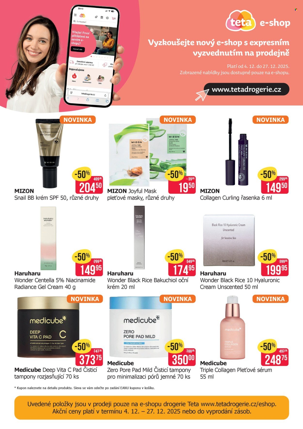 TETA DROGERIE leták - Od čtvrtka 4.12.2025 (2025-12-04 - 2025-12-27)