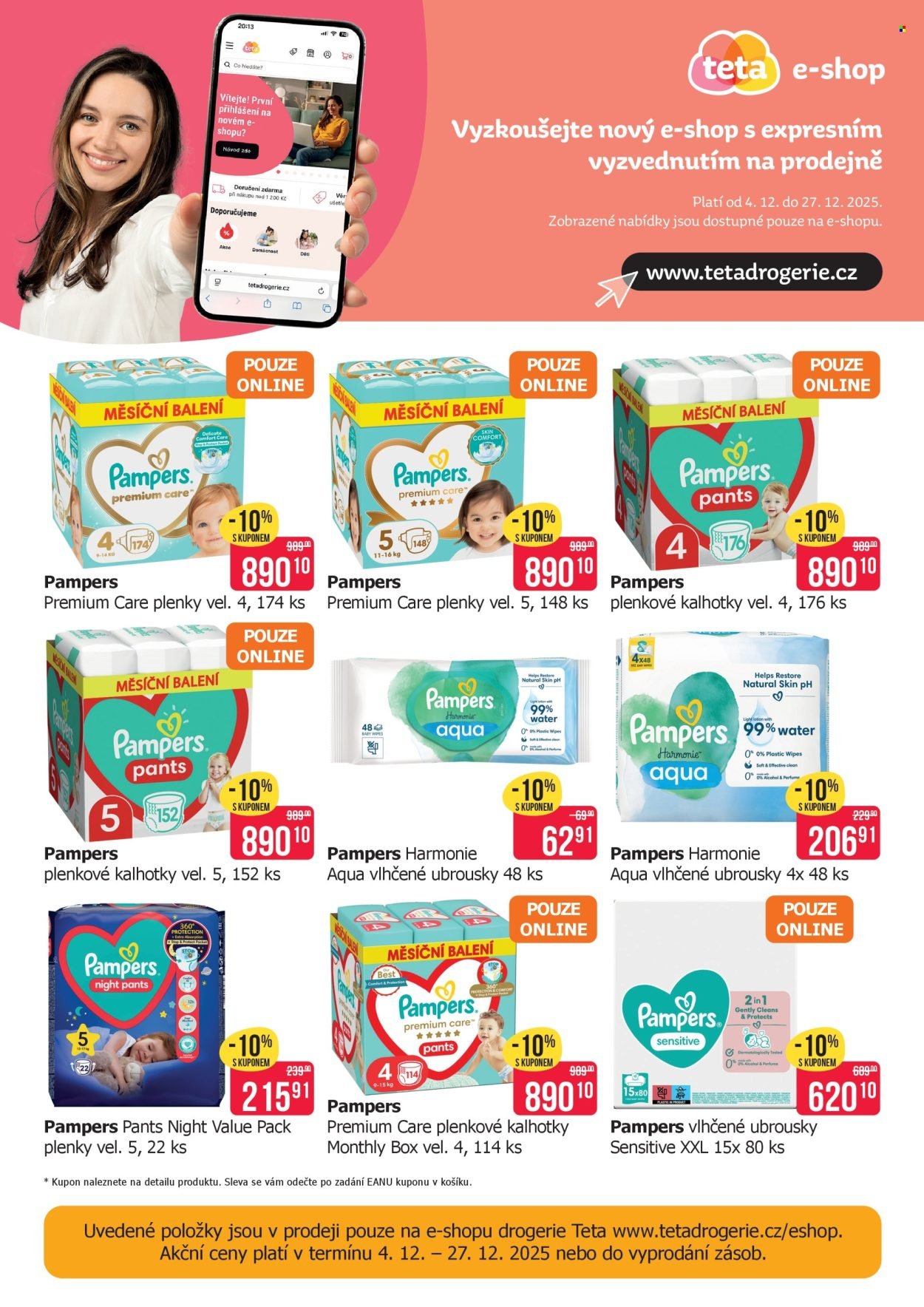 TETA DROGERIE leták - Od čtvrtka 4.12.2025 (2025-12-04 - 2025-12-27)