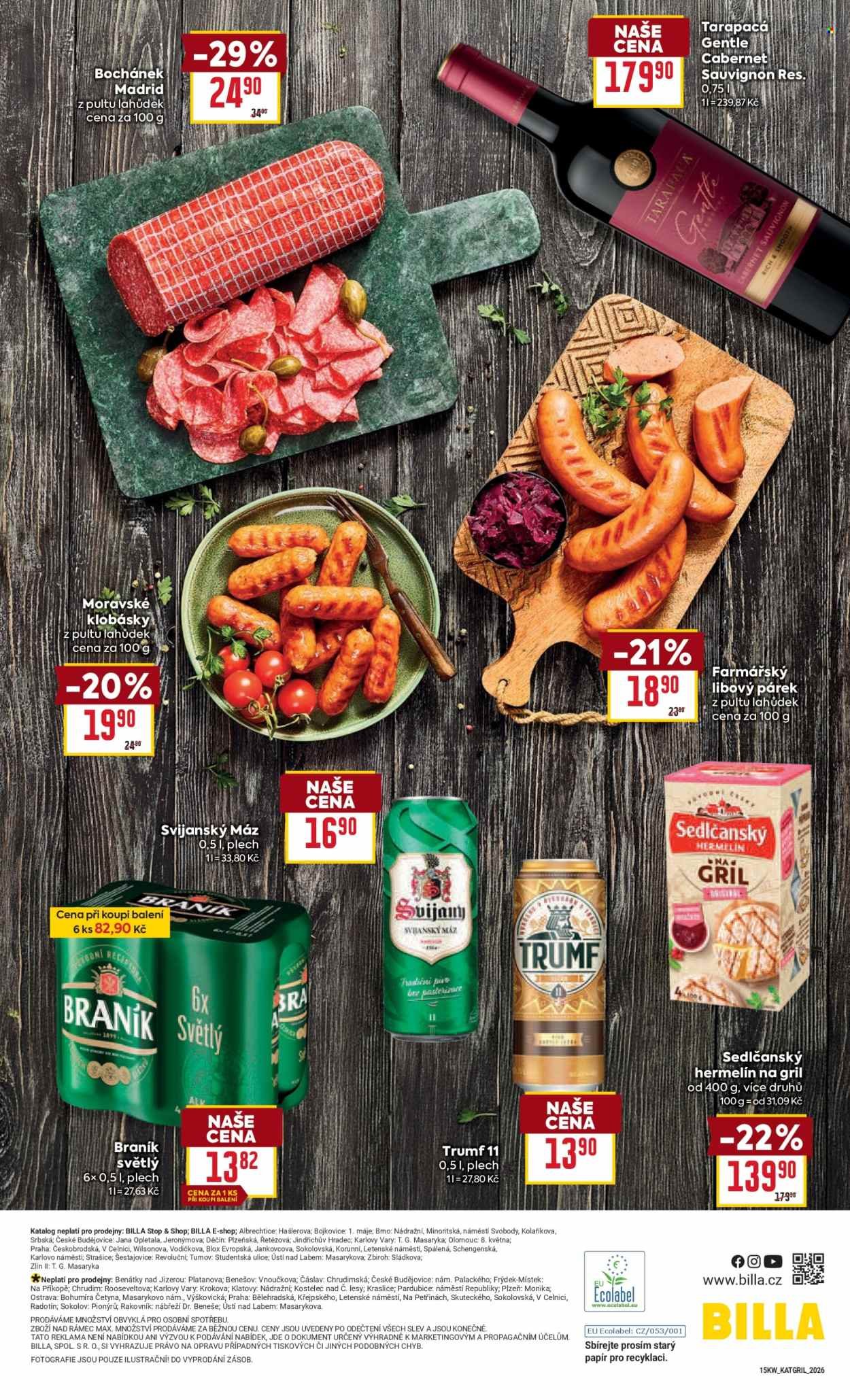 BILLA leták - Grilování (2026-04-07 - 2026-04-28)