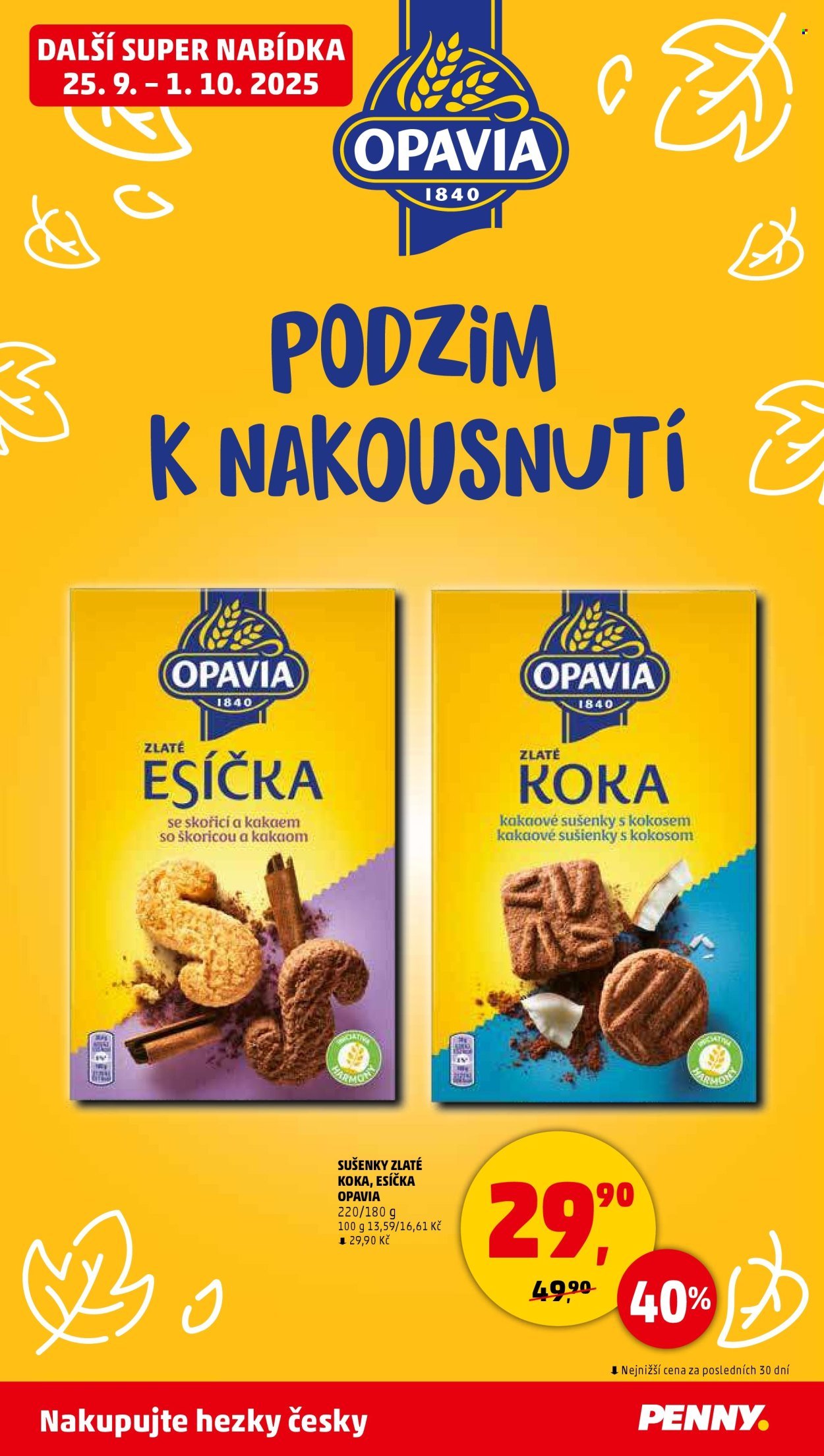 PENNY leták - Nakupujte hezky česky (2025-09-25 - 2025-10-01)