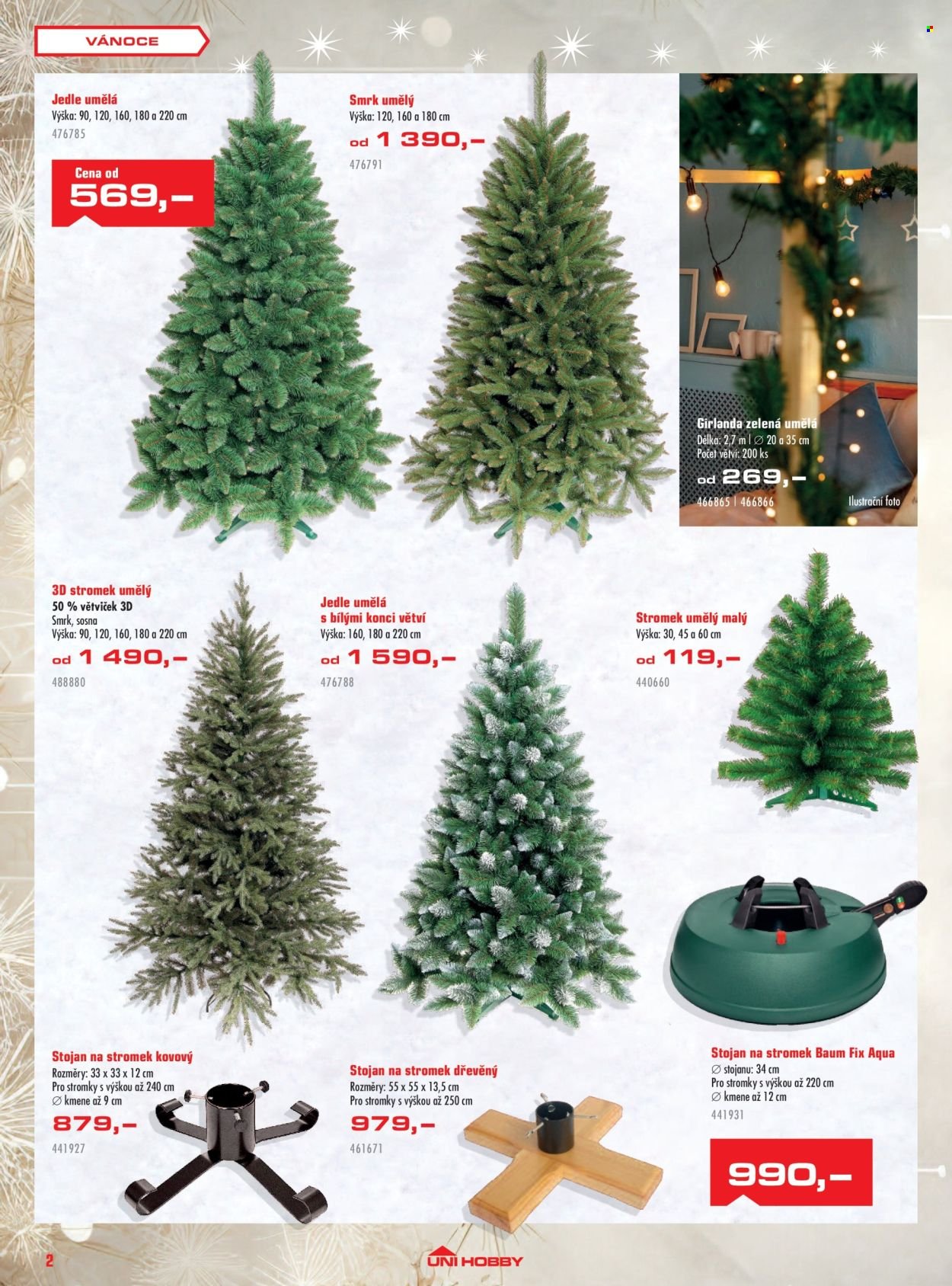 UNI HOBBY leták - Do detailu dotažené Vánoce (2025-10-30 - 2025-11-23)