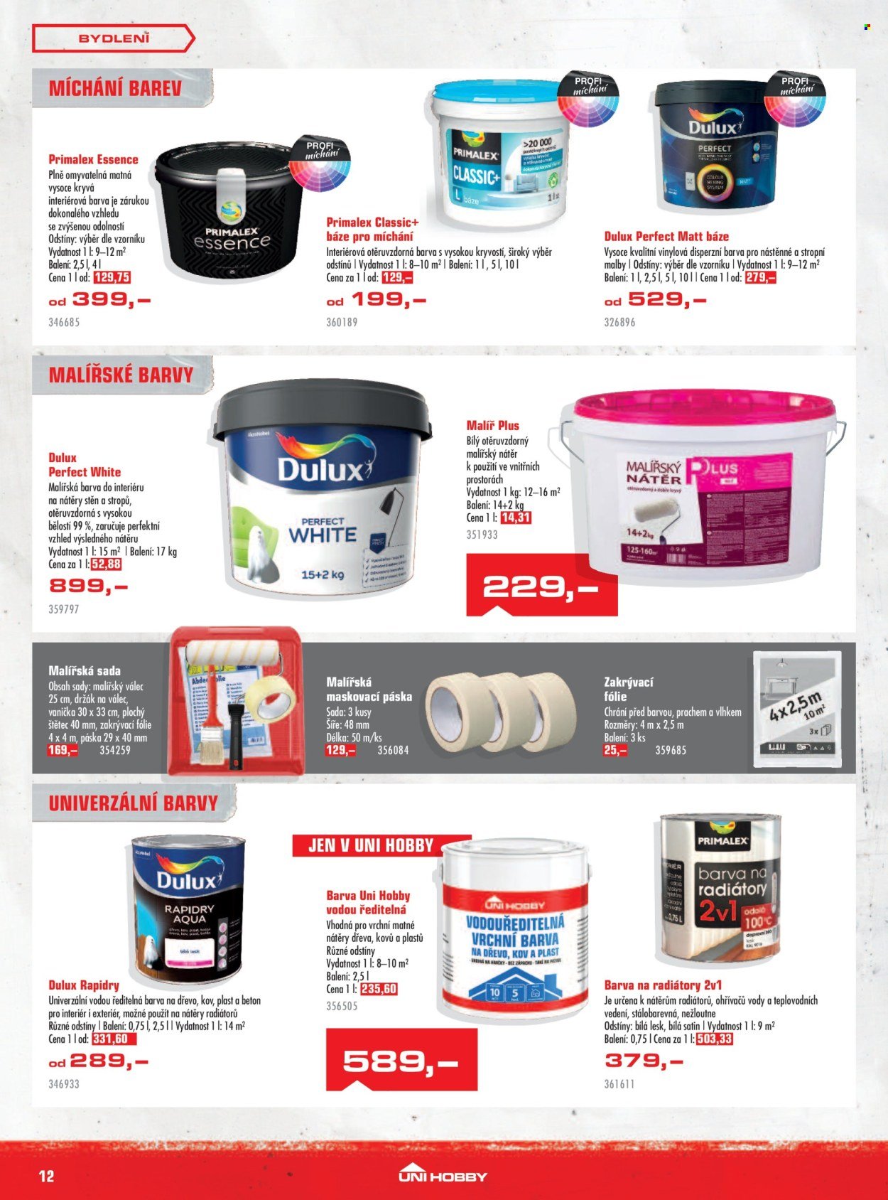 UNI HOBBY leták - Do detailu dotažené Vánoce (2025-10-30 - 2025-11-23)