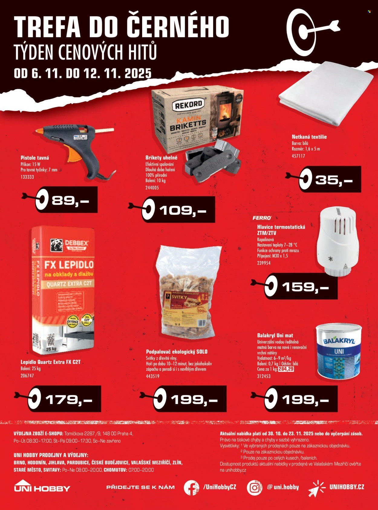 UNI HOBBY leták - Do detailu dotažené Vánoce (2025-10-30 - 2025-11-23)