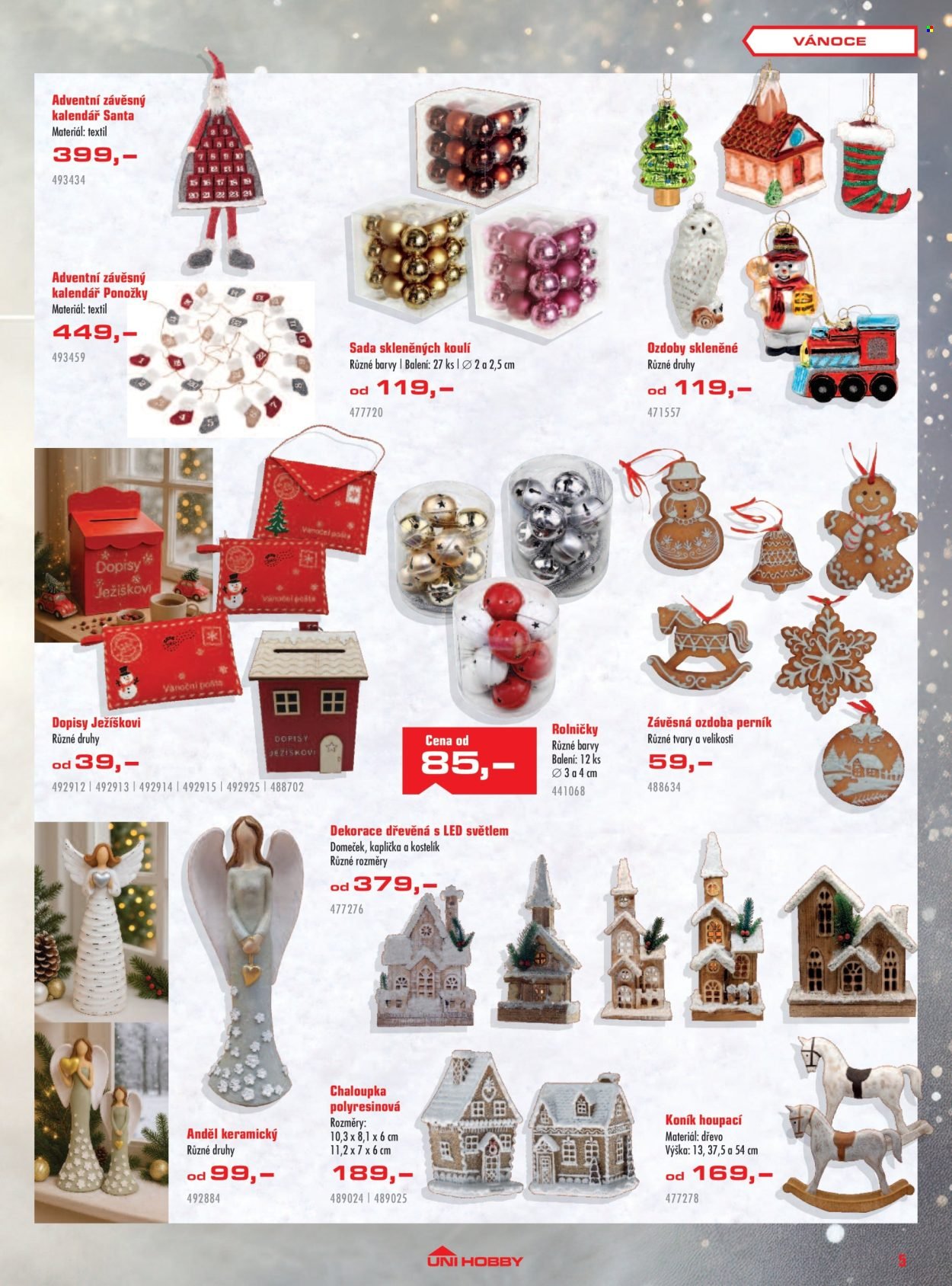 UNI HOBBY leták - Do detailu dotažené Vánoce (2025-10-30 - 2025-11-23)