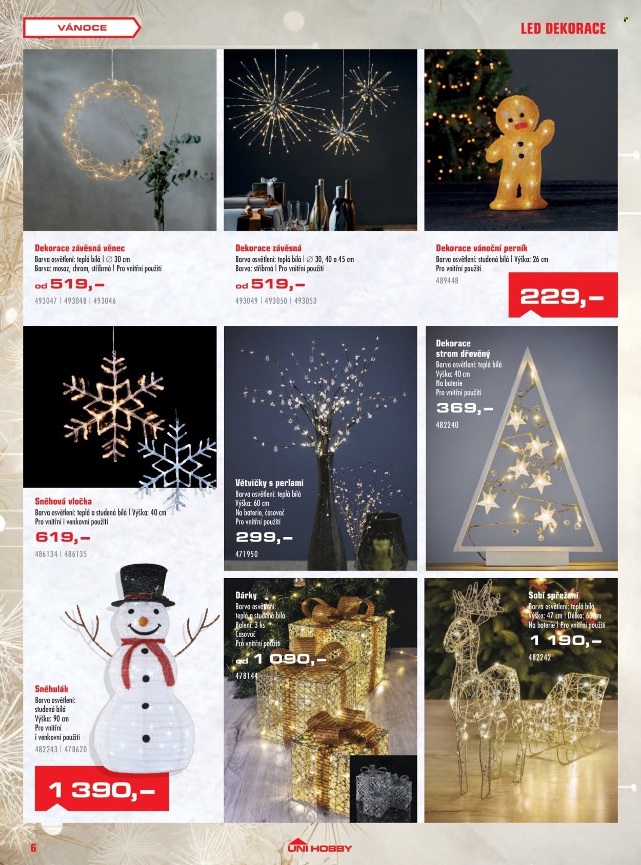 UNI HOBBY leták - Do detailu dotažené Vánoce (2025-10-30 - 2025-11-23)