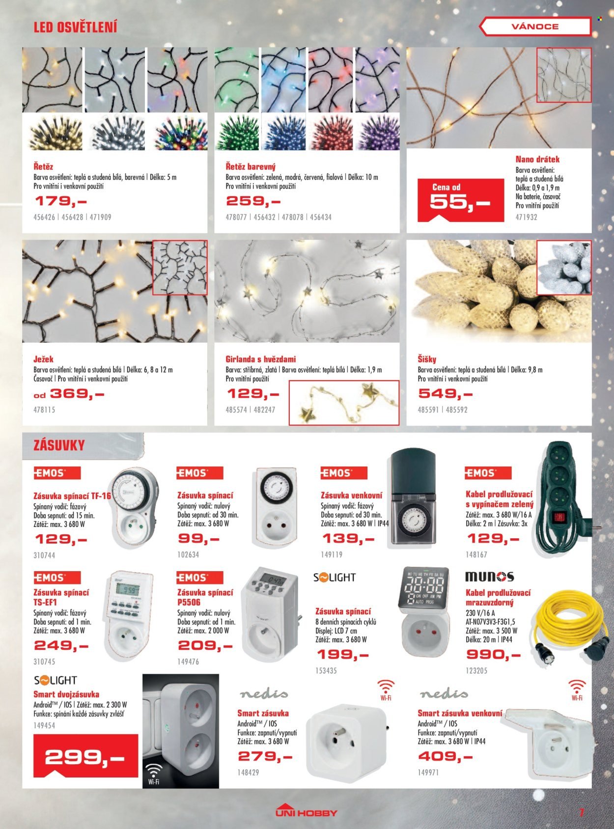 UNI HOBBY leták - Do detailu dotažené Vánoce (2025-10-30 - 2025-11-23)
