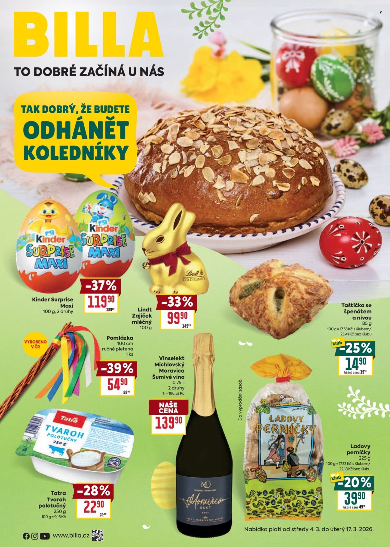 BILLA leták - Velikonoce (2026-03-04 - 2026-03-17)