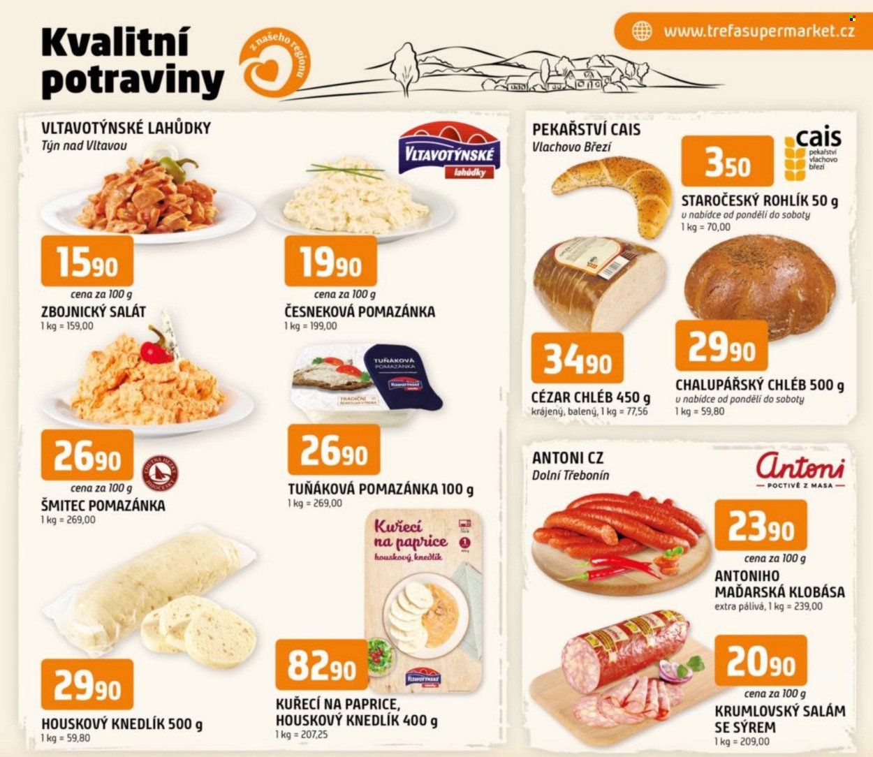 TREFA COOP leták - Od středy 7.1.2026 (2026-01-07 - 2026-01-13)