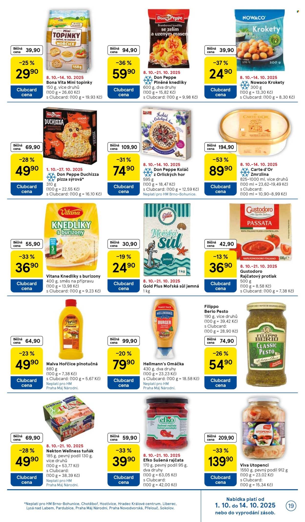 TESCO leták - Clubcard šetří peníze. (2025-10-08 - 2025-10-14)