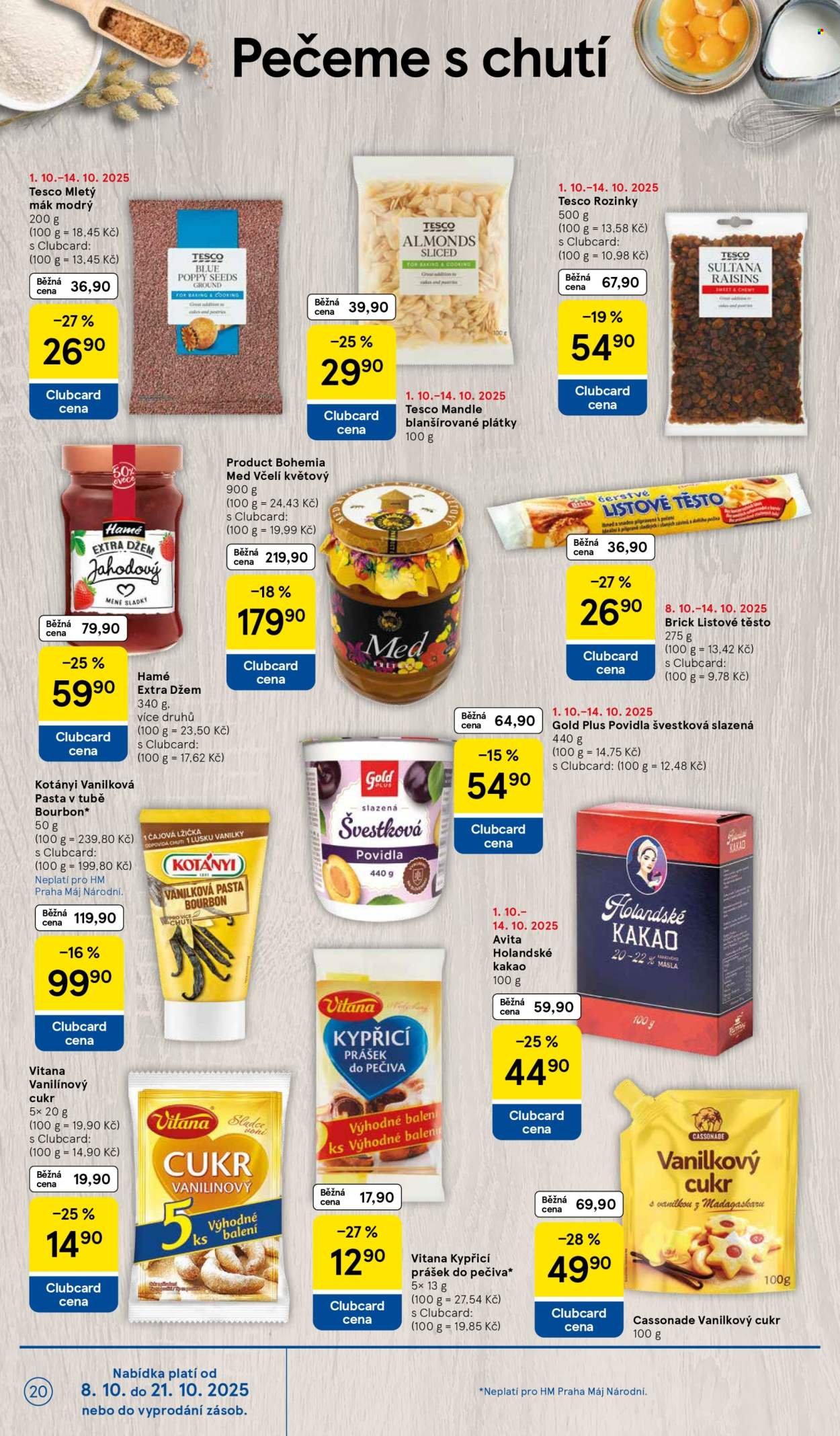 TESCO leták - Clubcard šetří peníze. (2025-10-08 - 2025-10-14)
