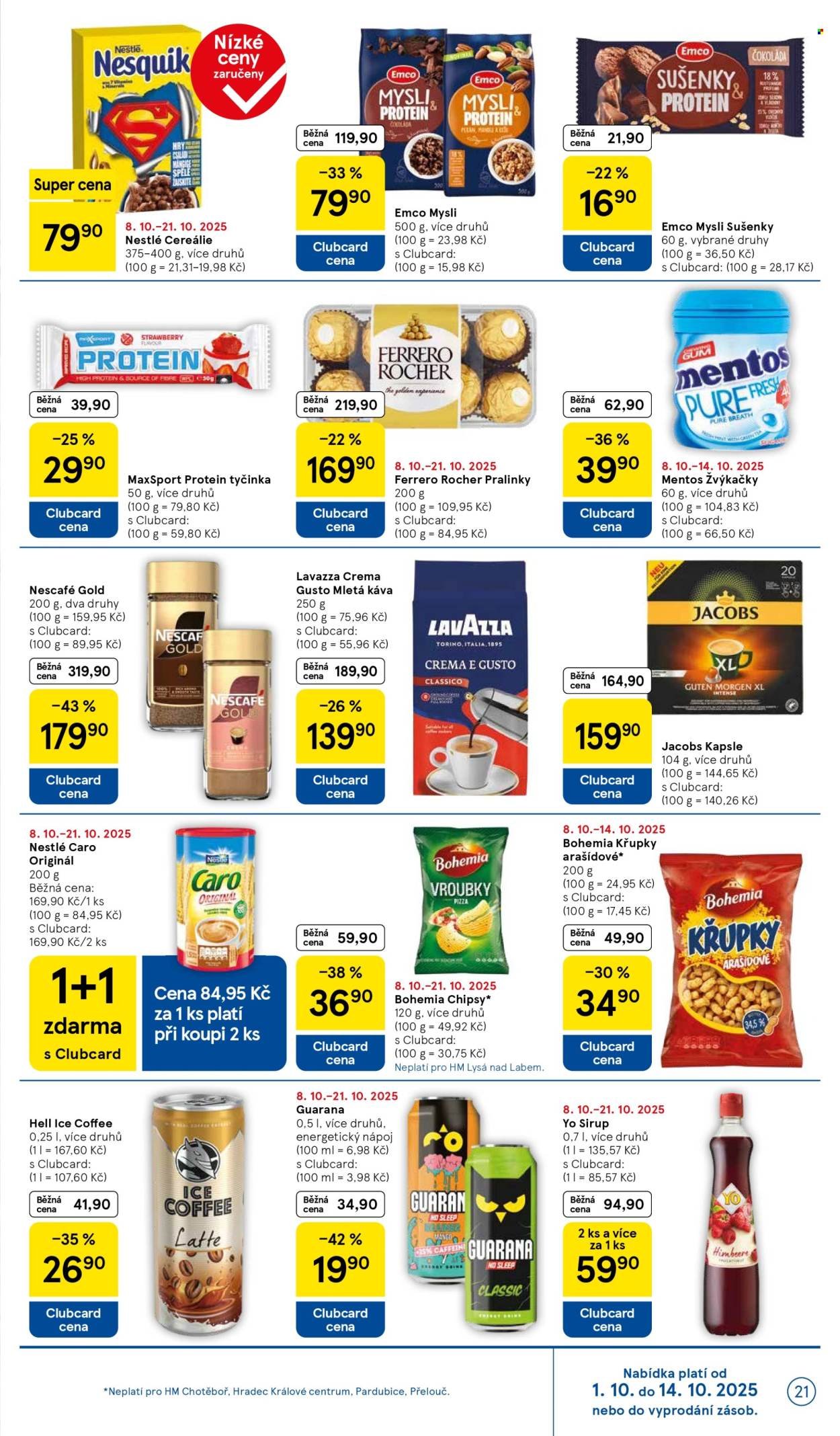 TESCO leták - Clubcard šetří peníze. (2025-10-08 - 2025-10-14)