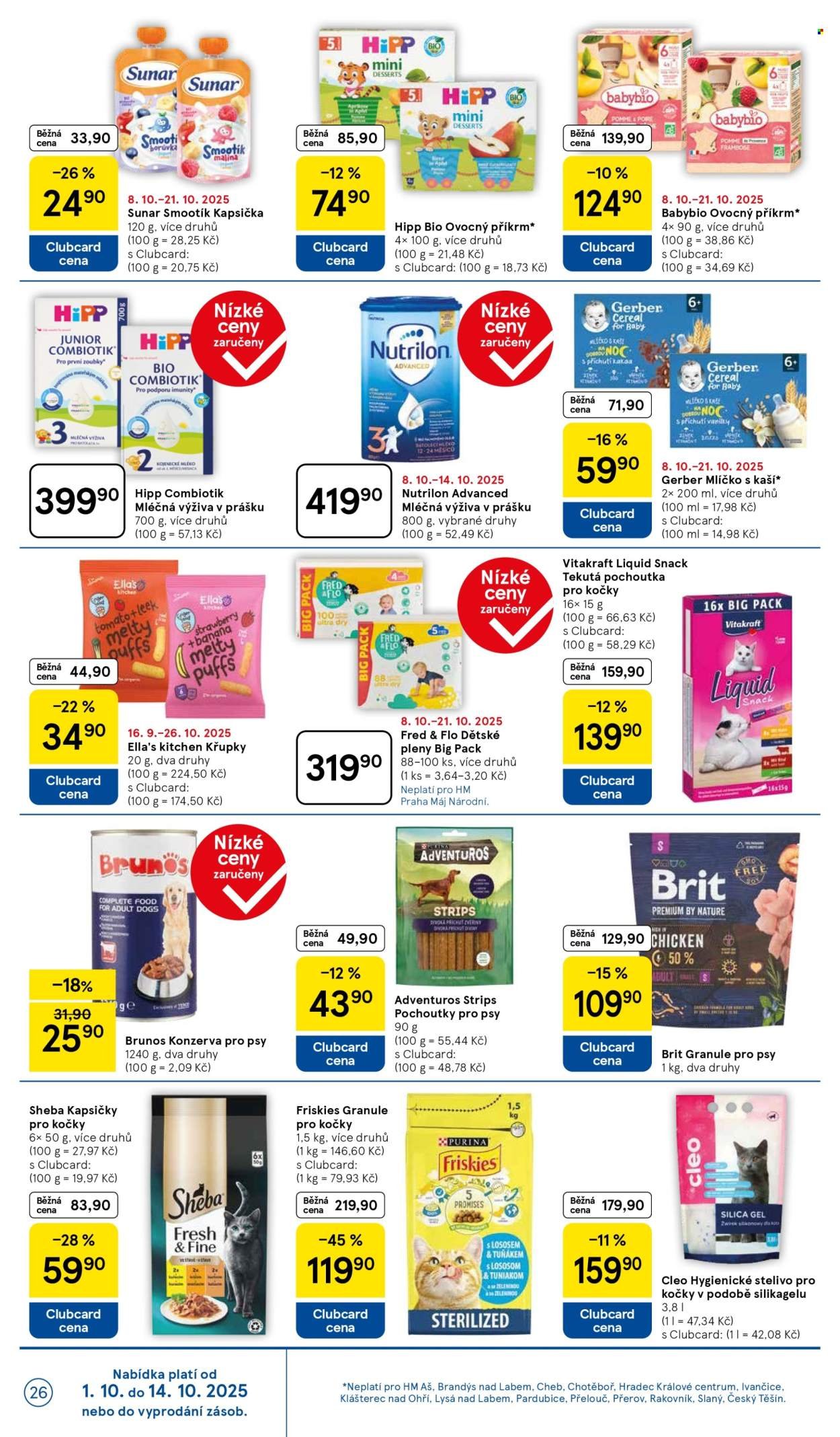 TESCO leták - Clubcard šetří peníze. (2025-10-08 - 2025-10-14)