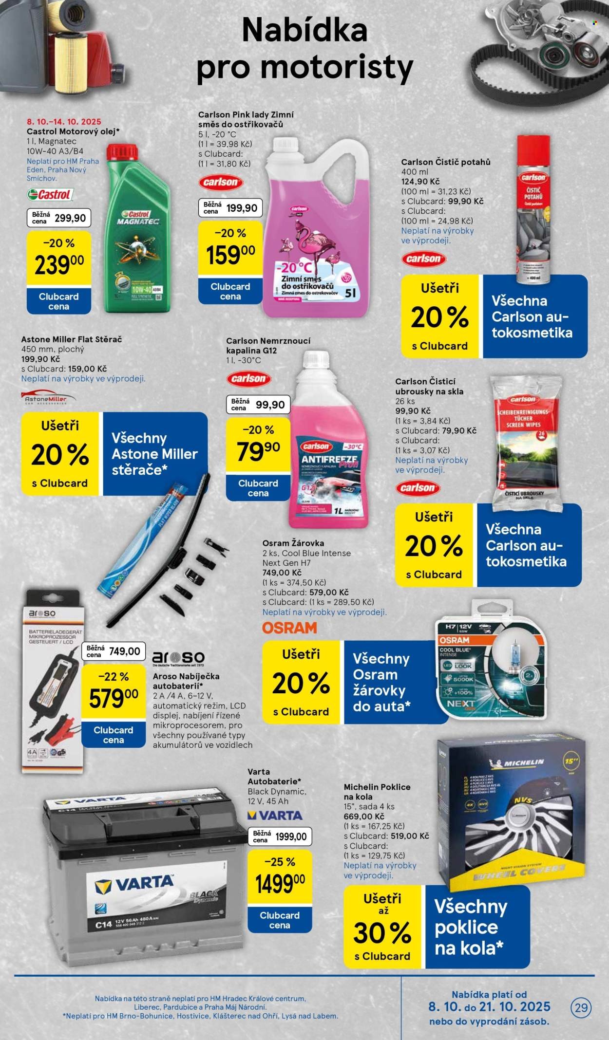 TESCO leták - Clubcard šetří peníze. (2025-10-08 - 2025-10-14)