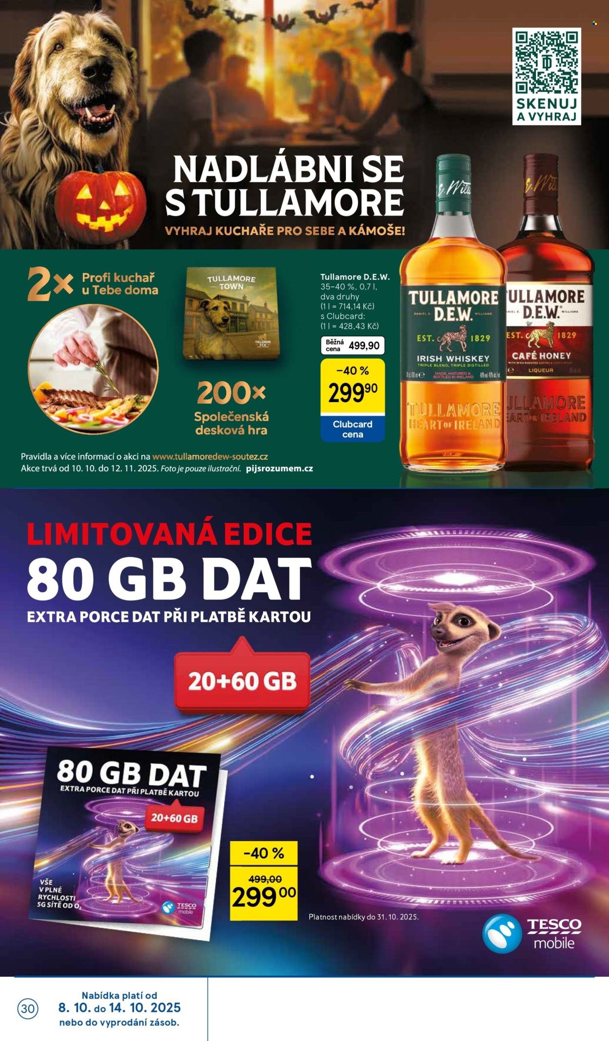 TESCO leták - Clubcard šetří peníze. (2025-10-08 - 2025-10-14)