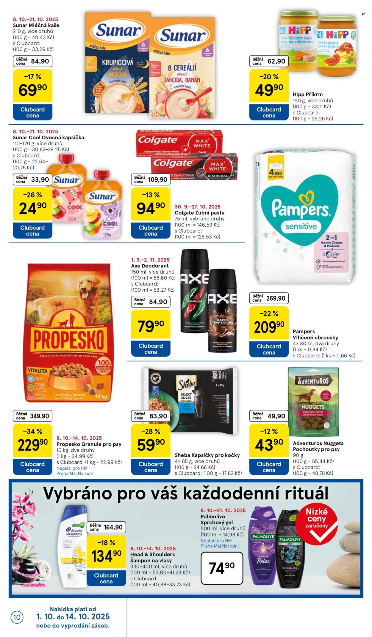 TESCO leták - Clubcard šetří peníze. (2025-10-08 - 2025-10-14)