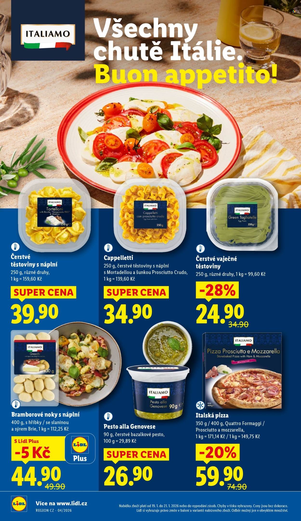 LIDL leták - Od pondělí 19.1.2026 (2026-01-19 - 2026-01-21)